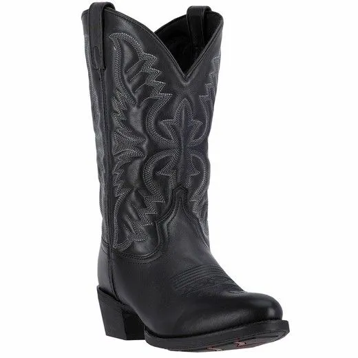 68450 Birchwood Black Western Boots