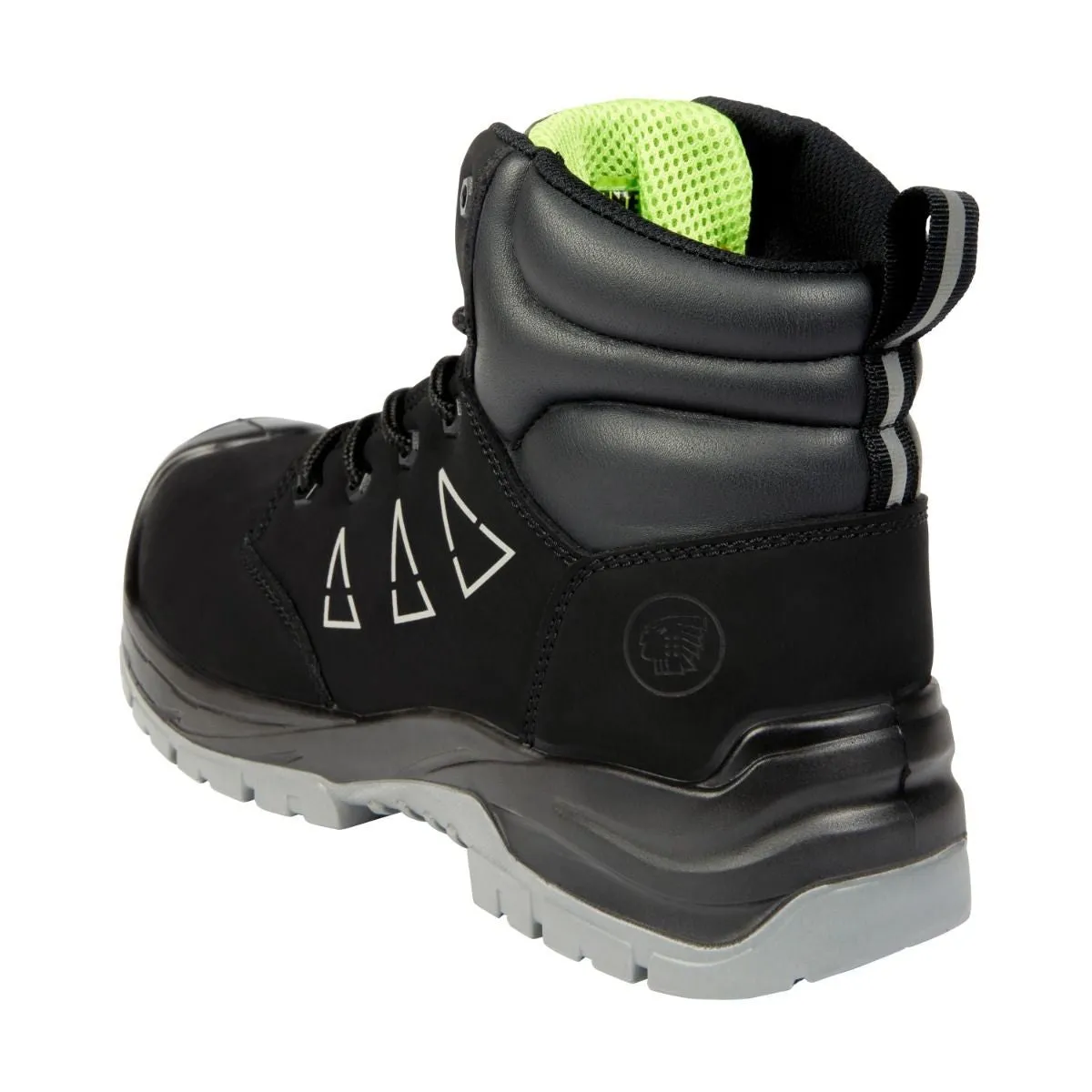 Apache Armstrong Water Resistant Non-metallic Wide Fit Safety Boot -BLACK