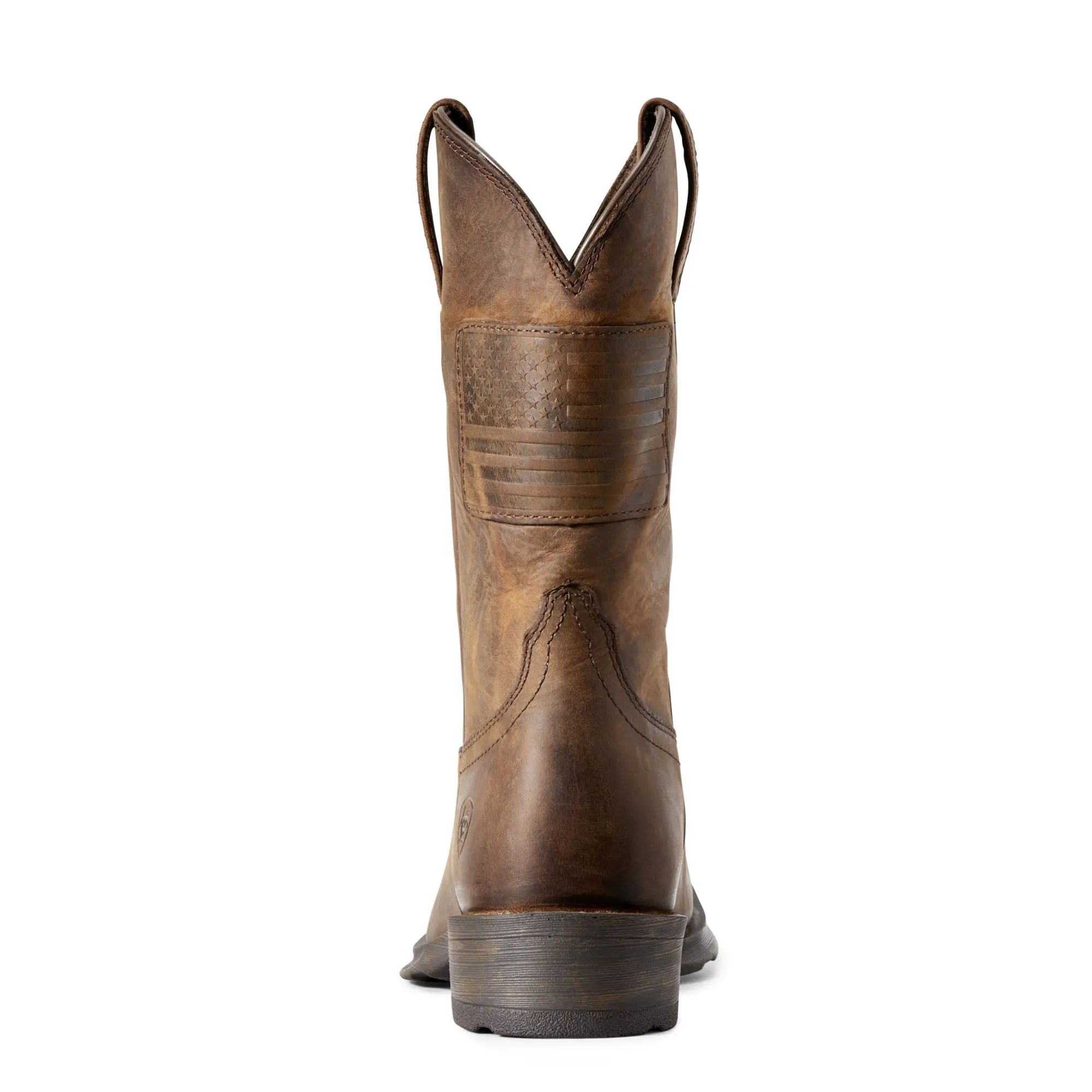 'Ariat' Men's 11" Rambler Patriot Square Toe - Brown