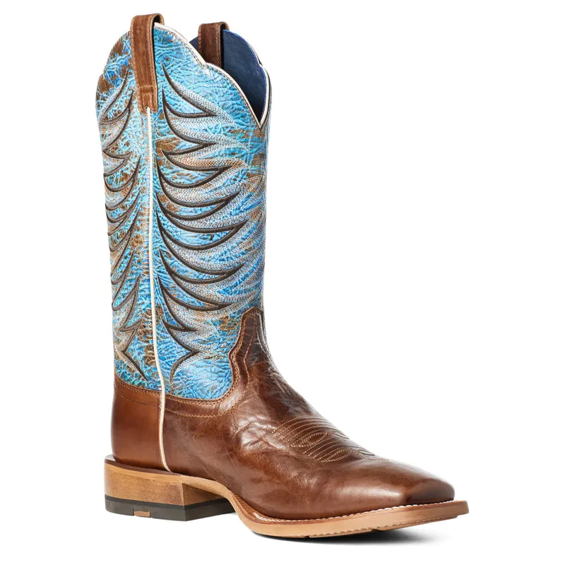 'Ariat' Men's 13" Firecatcher Western Square Toe - Well Brown