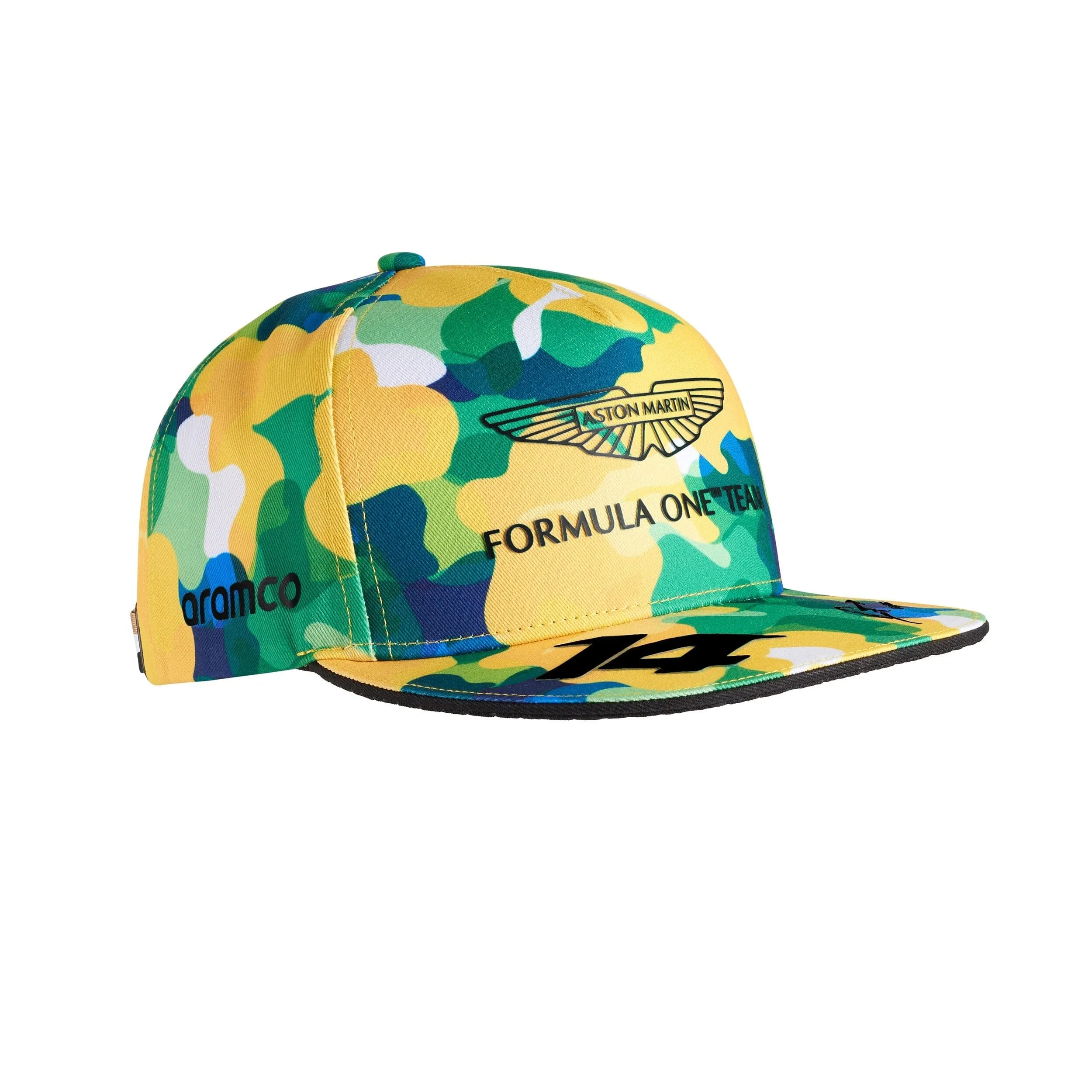 Aston Martin Cognizant F1 Fernando Alonso Special Edition Kimoa Brazil GP Hat- Camo