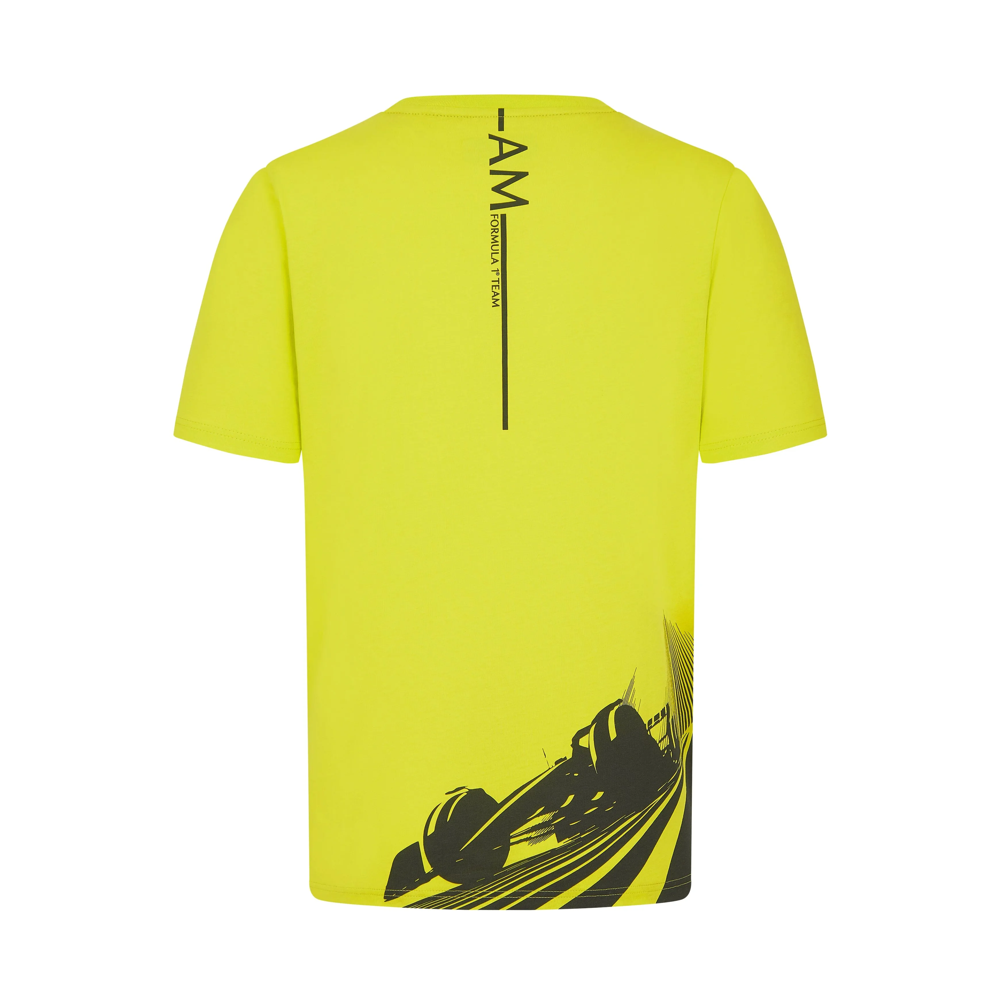 Aston Martin F1 Lifestyle Printed T-Shirt - Lime