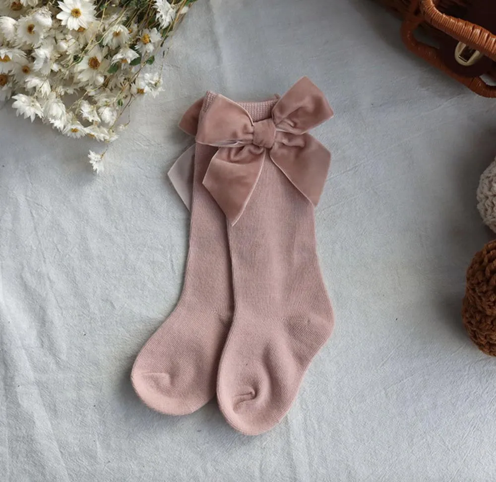 Baby Bow Mid Socks