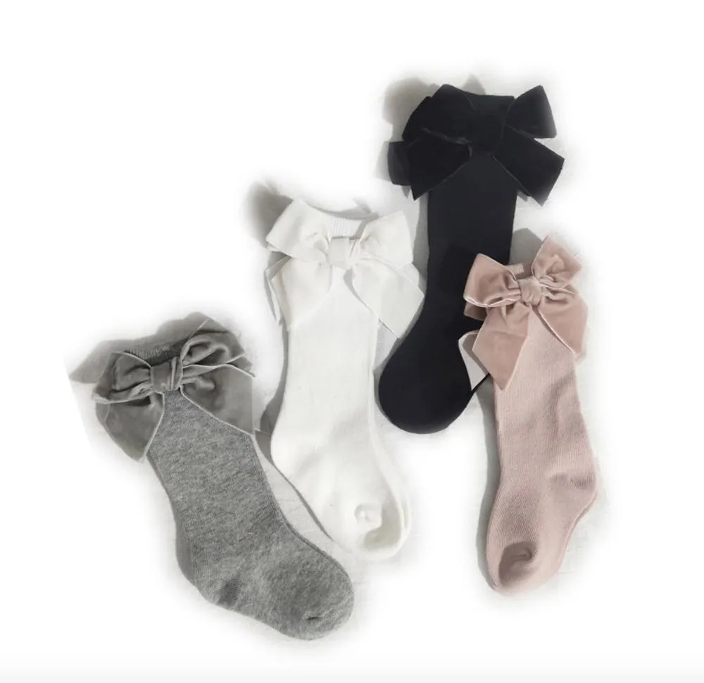 Baby Bow Mid Socks