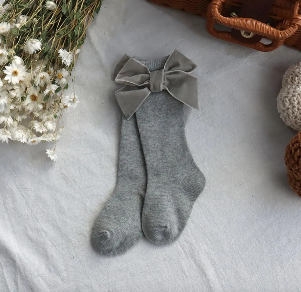 Baby Bow Mid Socks