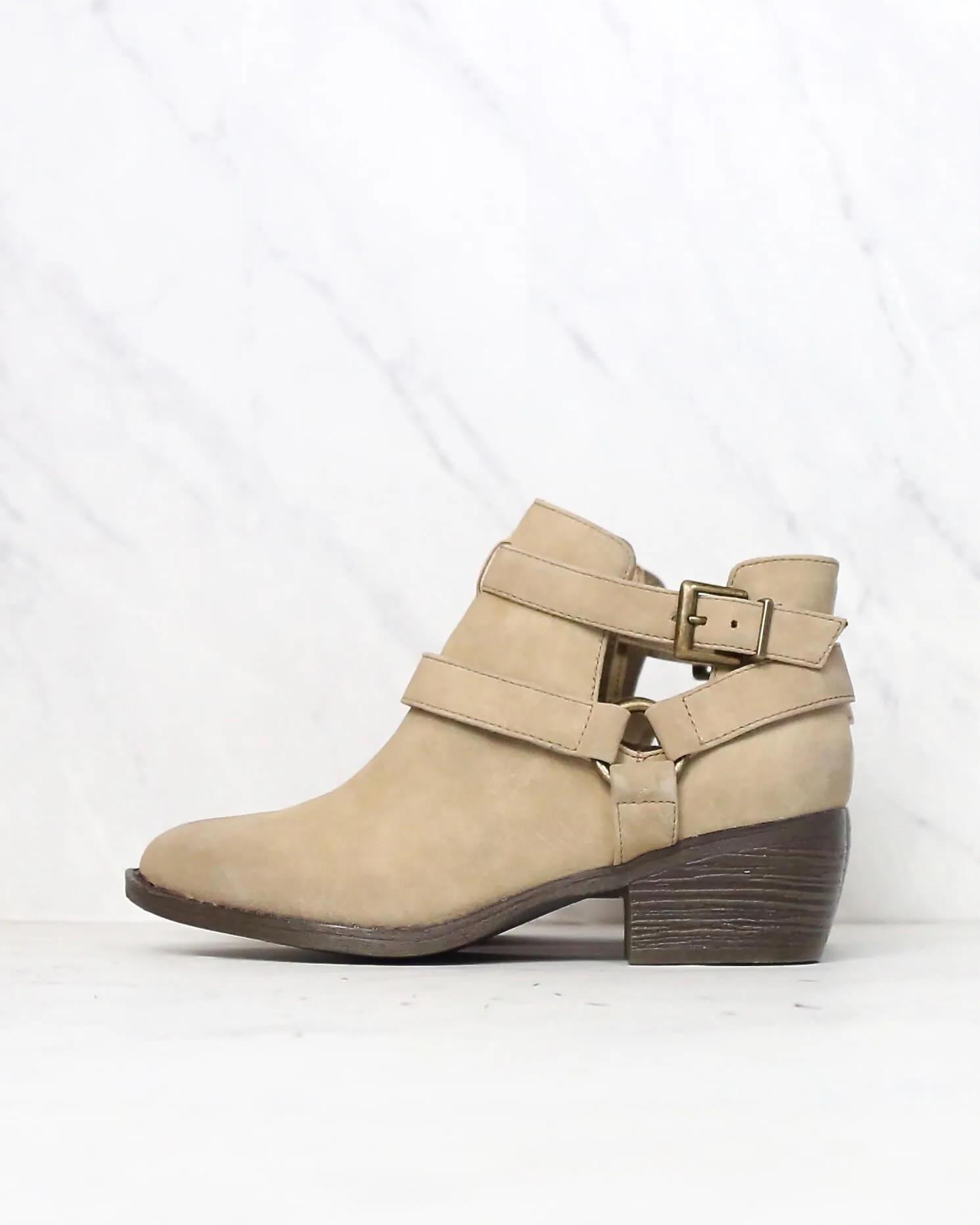 BC Footwear - Communal Cut Out Ankle Booties in More Colors