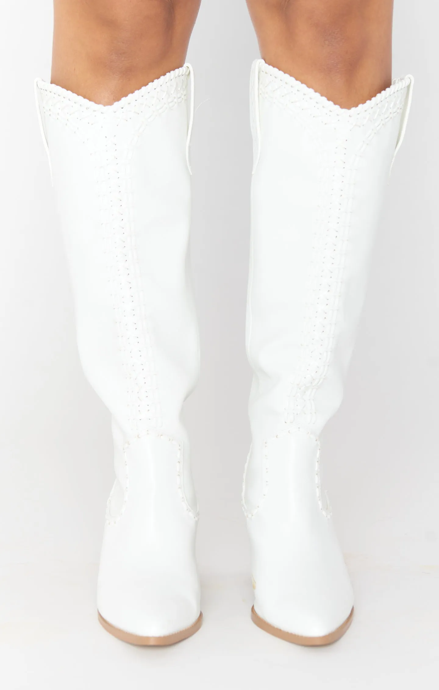 Billini Finley Cowboy Boot ~ White