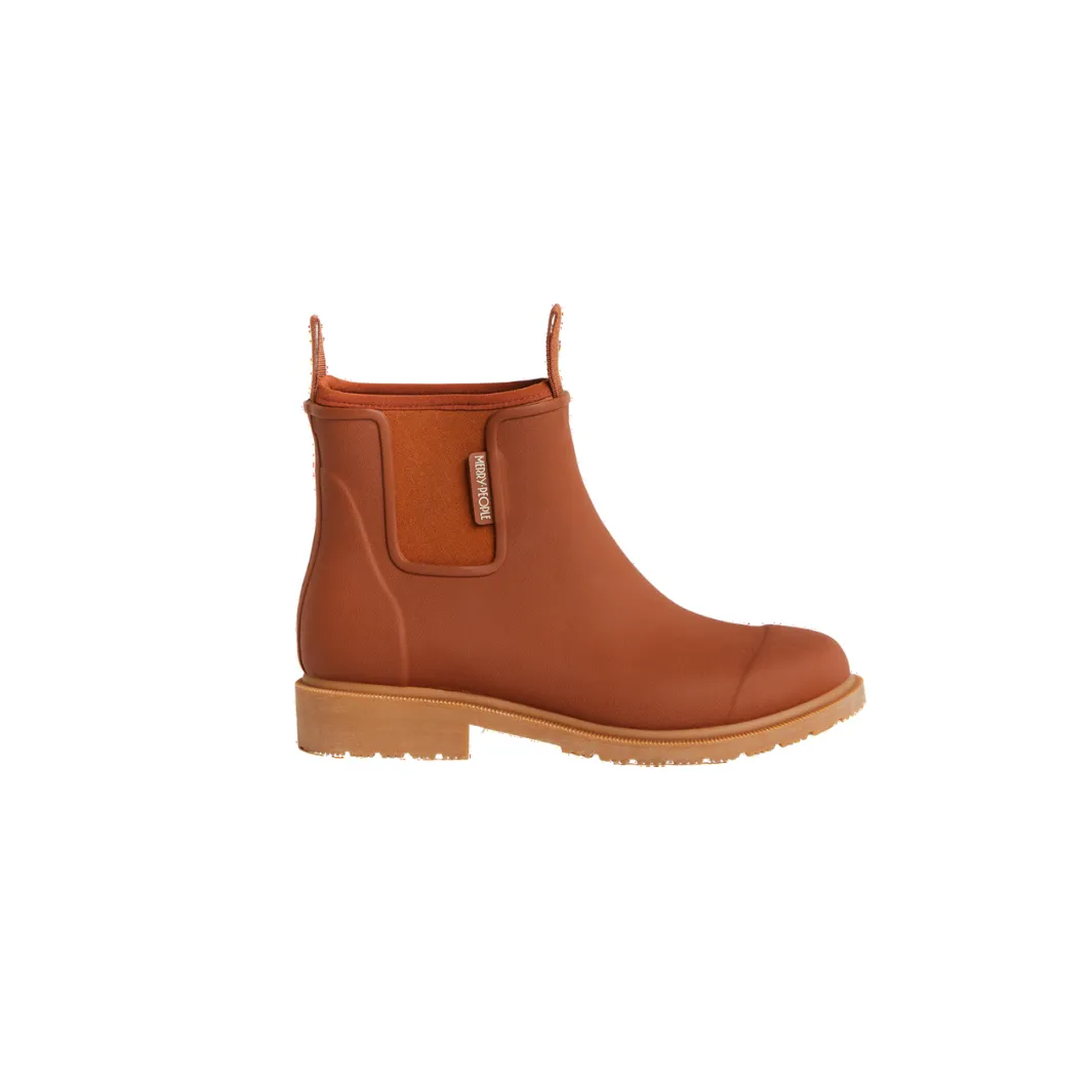 Bobbi Wellington Boot - Rust