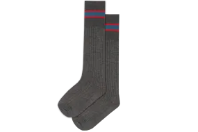 Boys 3/4 Striped Long Socks - Berea West