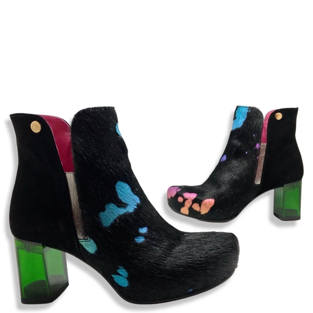 Canal -Ankle boot - Black Rainbow