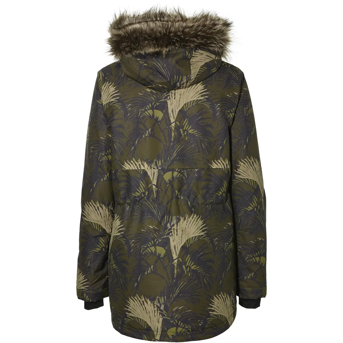 Cluster III Jacket - Green Aop W/Blk