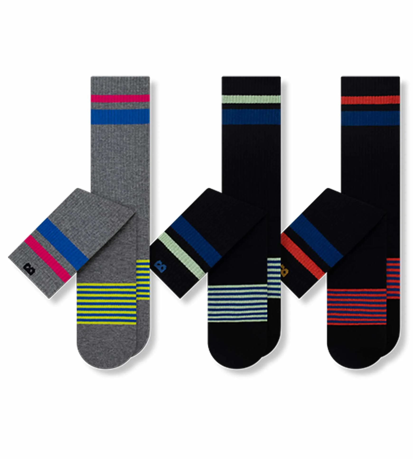 Cushion Crew Socks 3 Pack