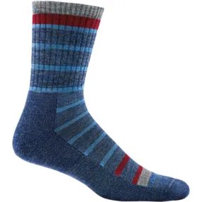 Darn Tough Blue Via Ferrata Jr Micro Crew Light Cushion Sock