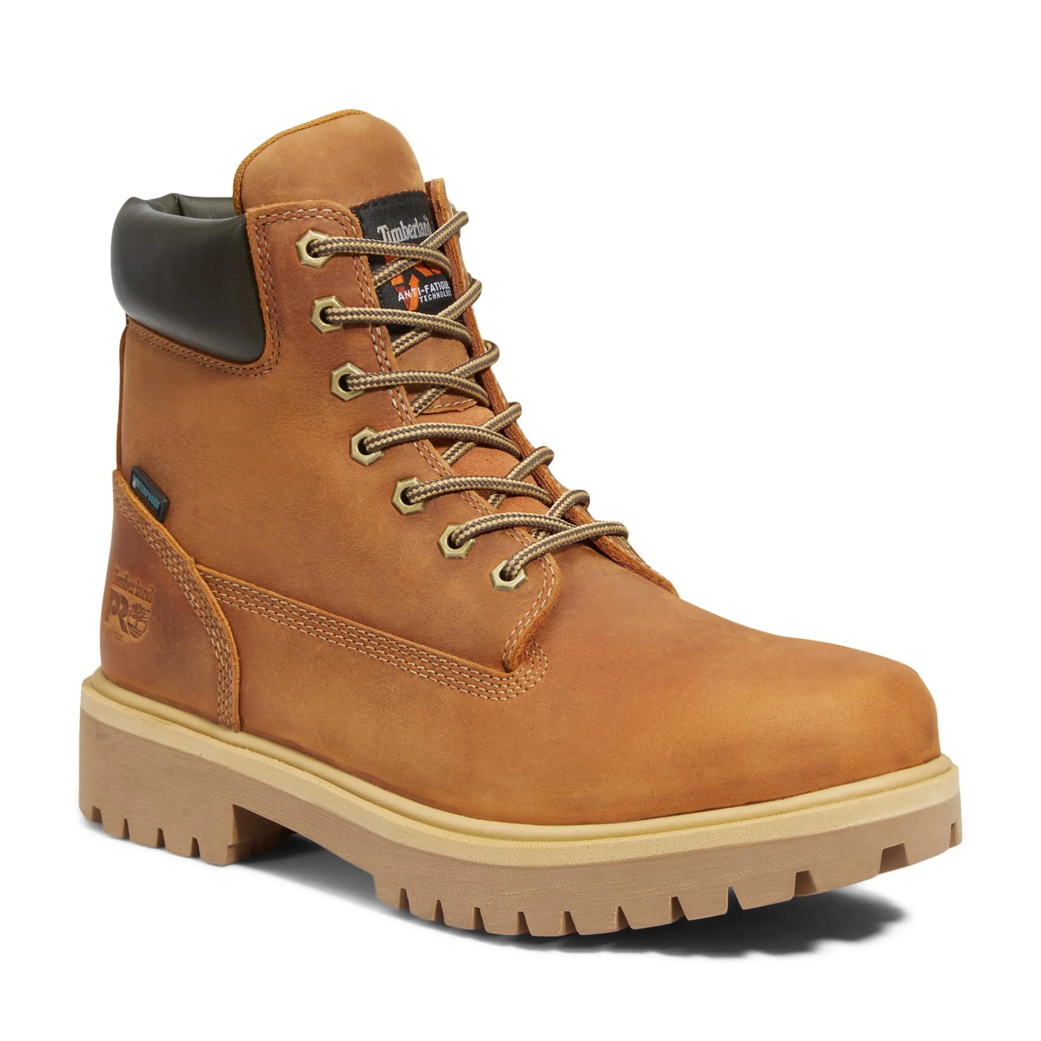 Direct Attach 6 Inch Soft-Toe Waterproof Boot Wheat