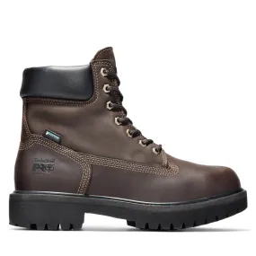 Direct Attach 6 Inch Steel-Toe Waterproof Ins 200G Work Boot Dark Brown