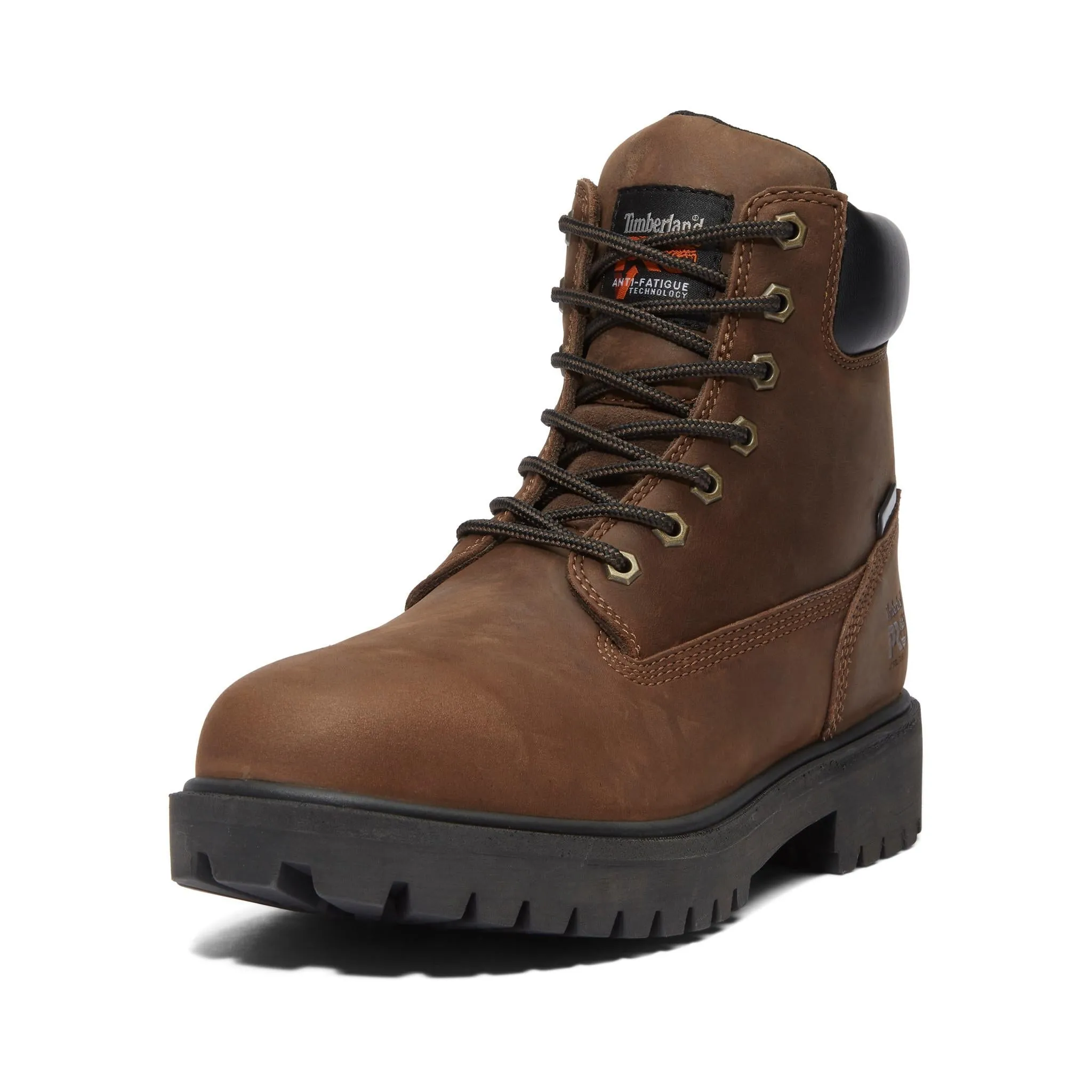 Direct Attach 6 Inch Steel-Toe Waterproof Ins 200G Work Boot Dark Brown