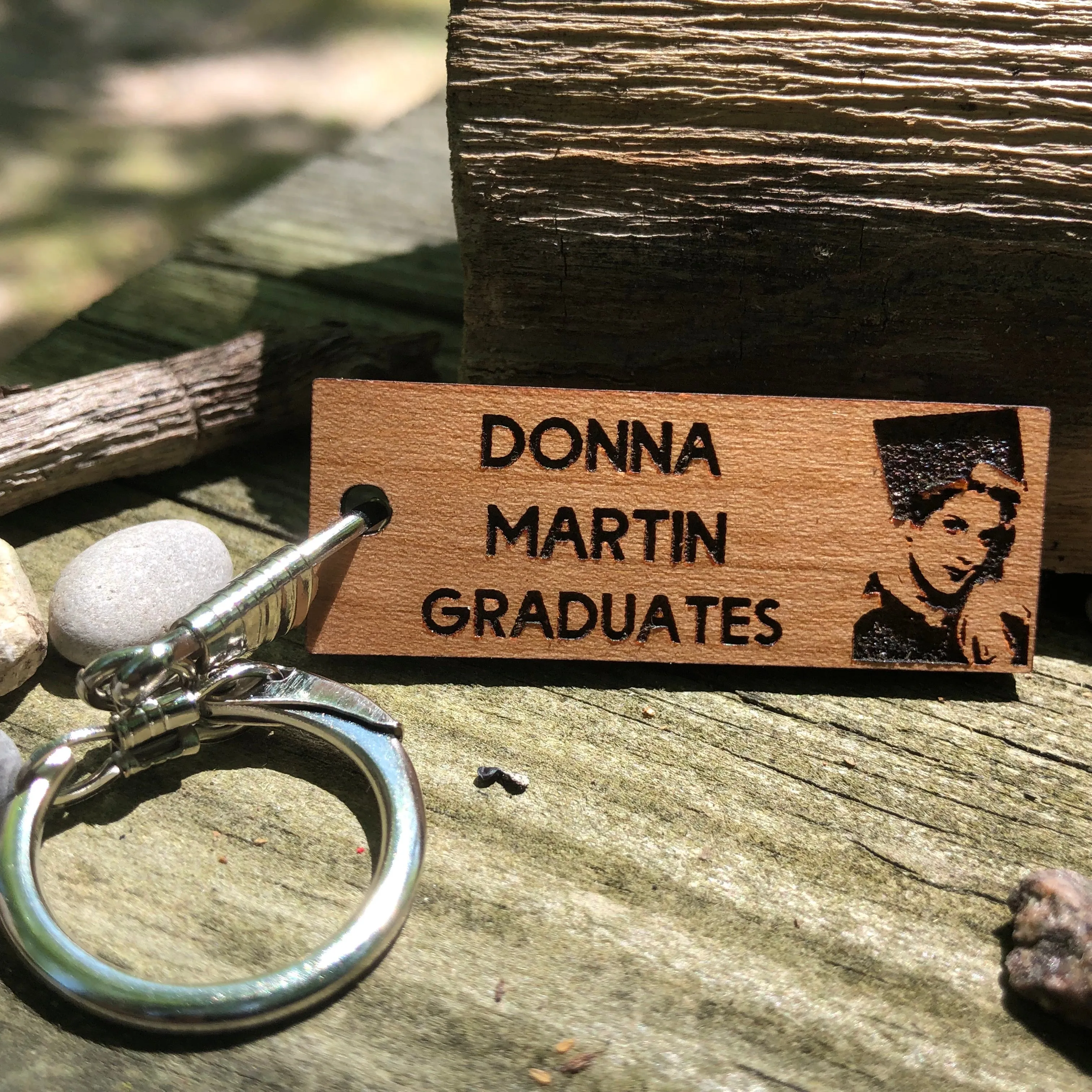 Donna Martin Graduates Keychain