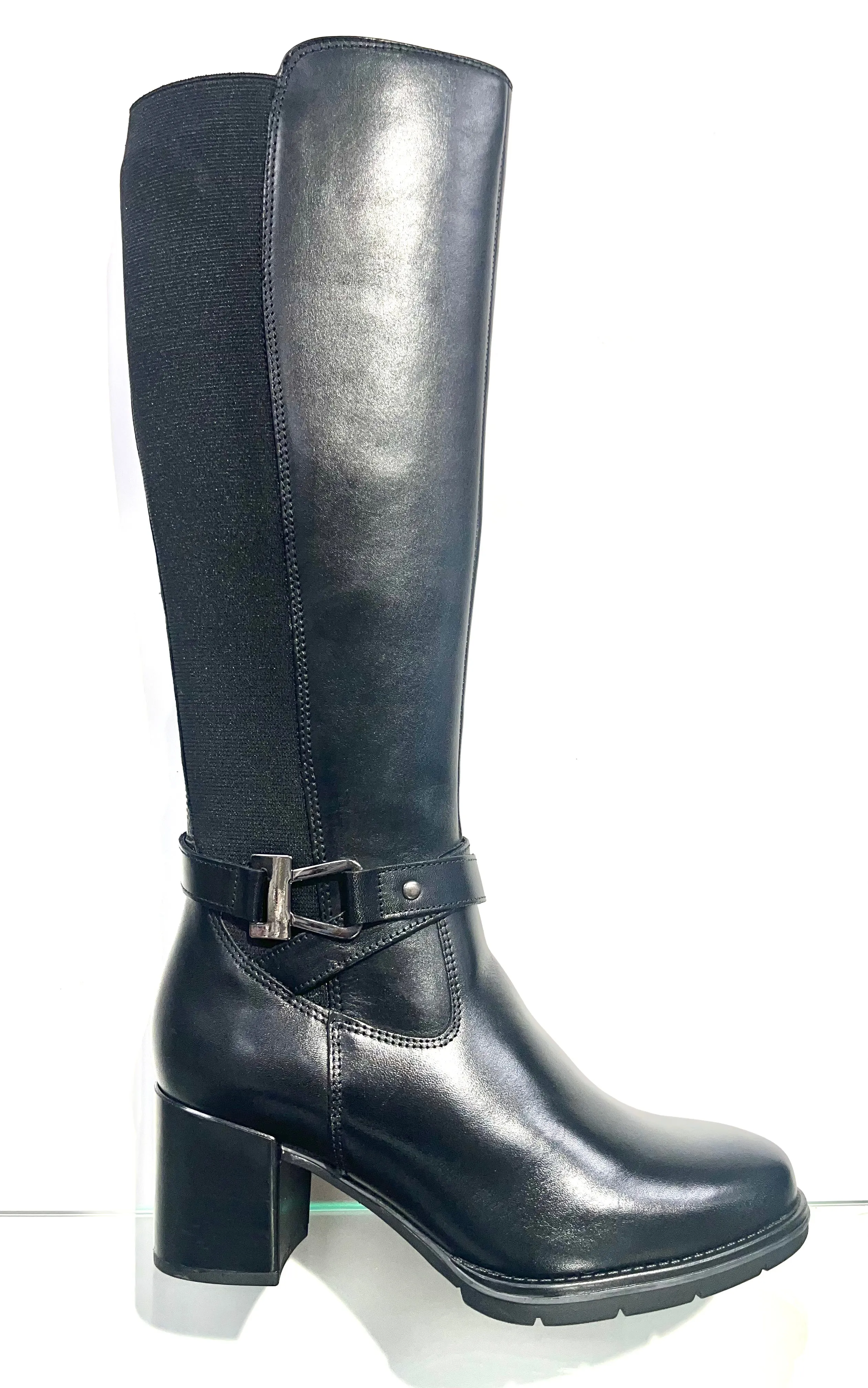 Dubarry Canker Ladies Black Knee Length Boot 1879