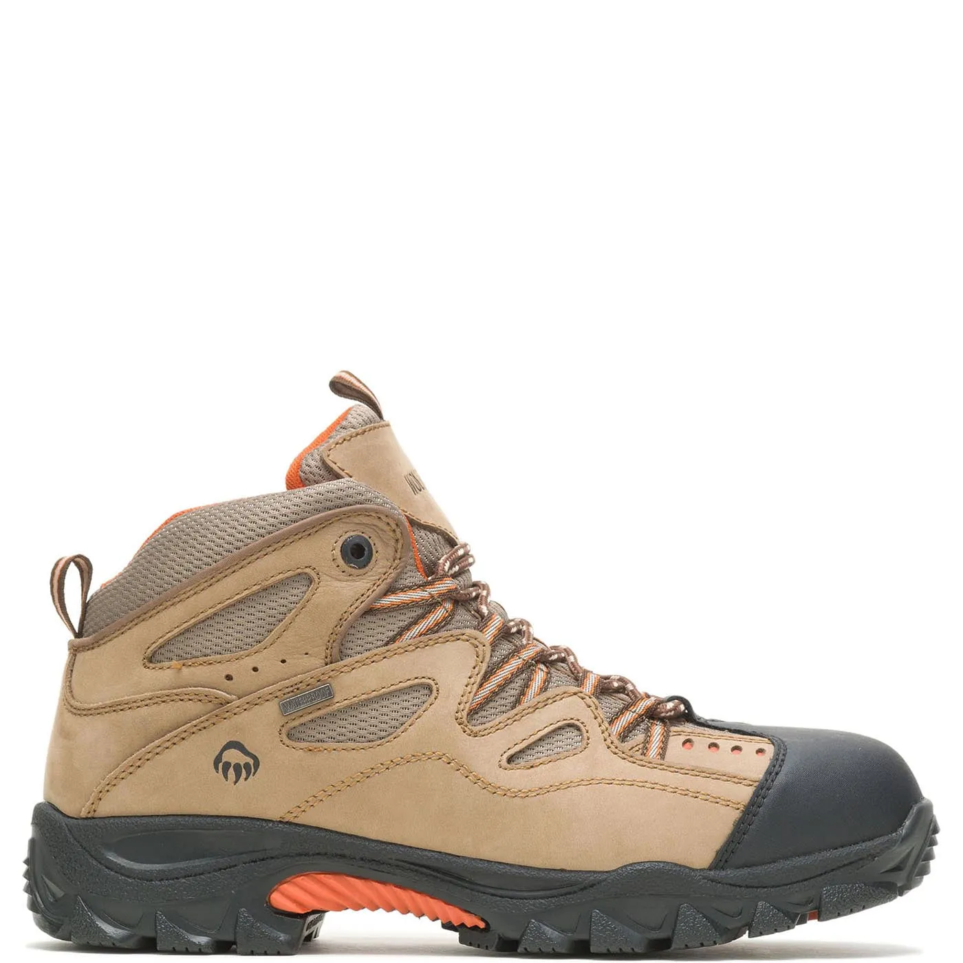 Durant Men's Steel-Toe Work Boots Light Brown/Orange Wp