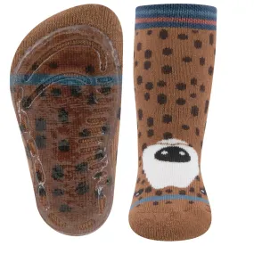 Ewers Brown Bear Anti Slip Socks 啡色小熊嬰兒防滑襪(12-18m/18-24m)