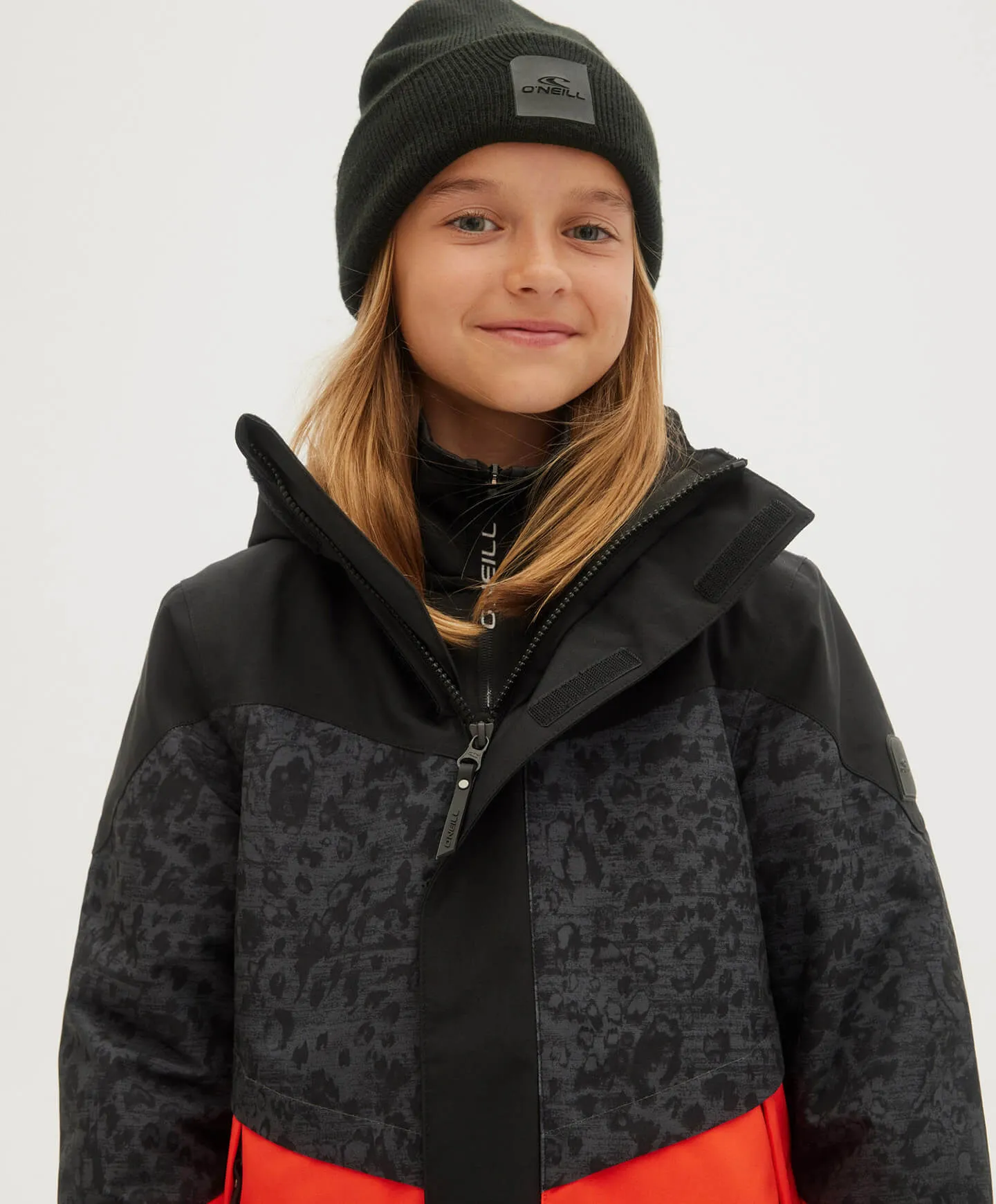 Girl's Coral Snow Jacket - Black Out