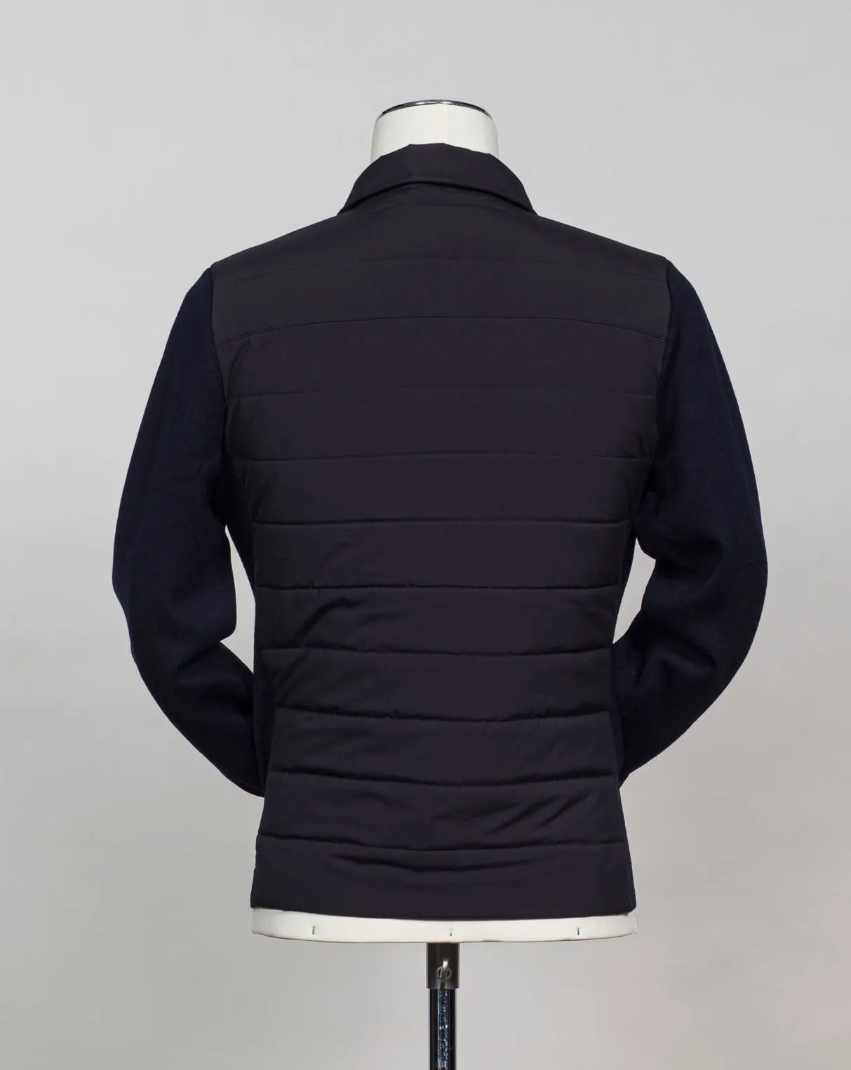 Gran Sasso Rain Wool Eco-Padding Jacket / Navy