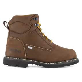 Groundbreaker Steel-Toe Metguard 6 inch Work Boot Brown