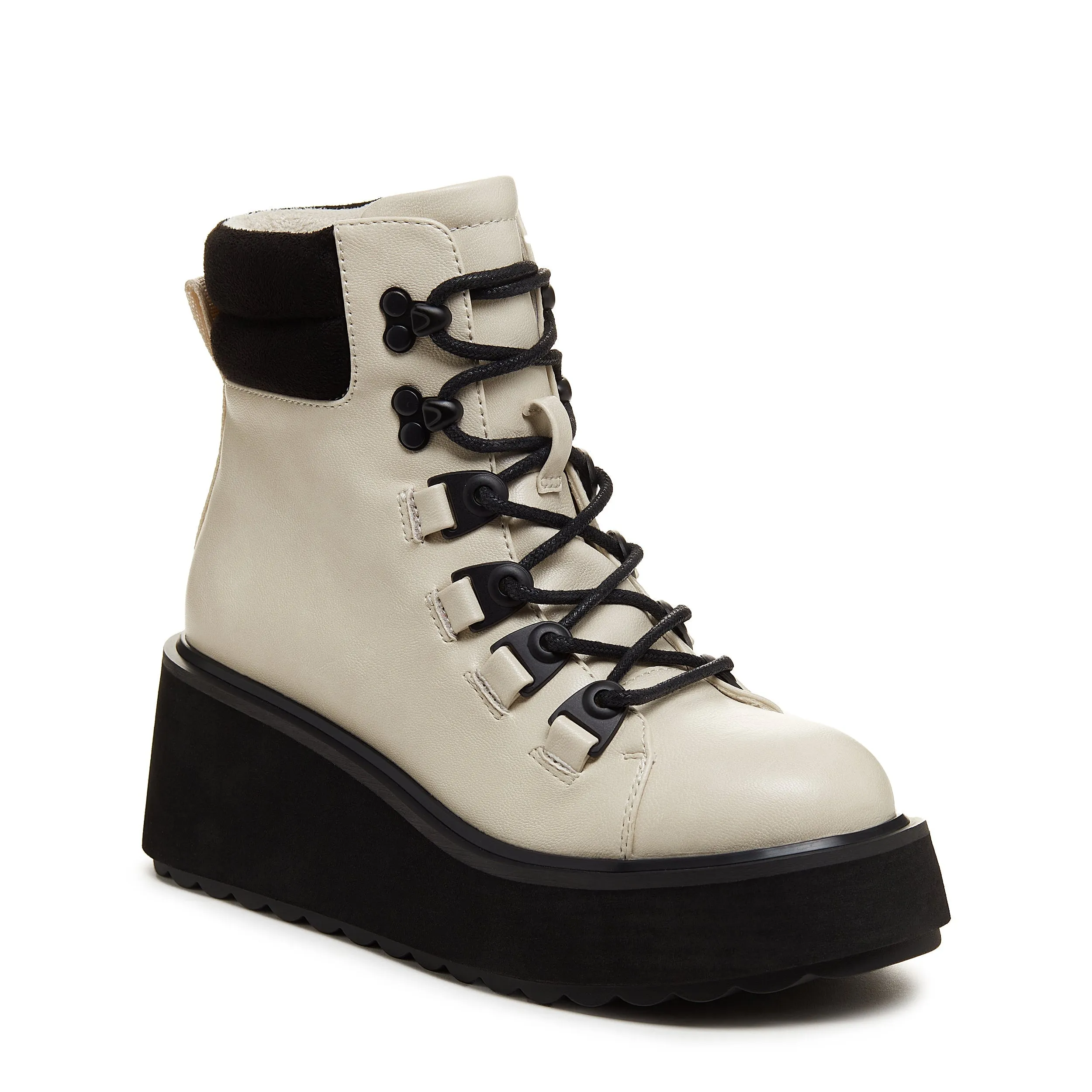 Handle Bone Platform Hiker Boot