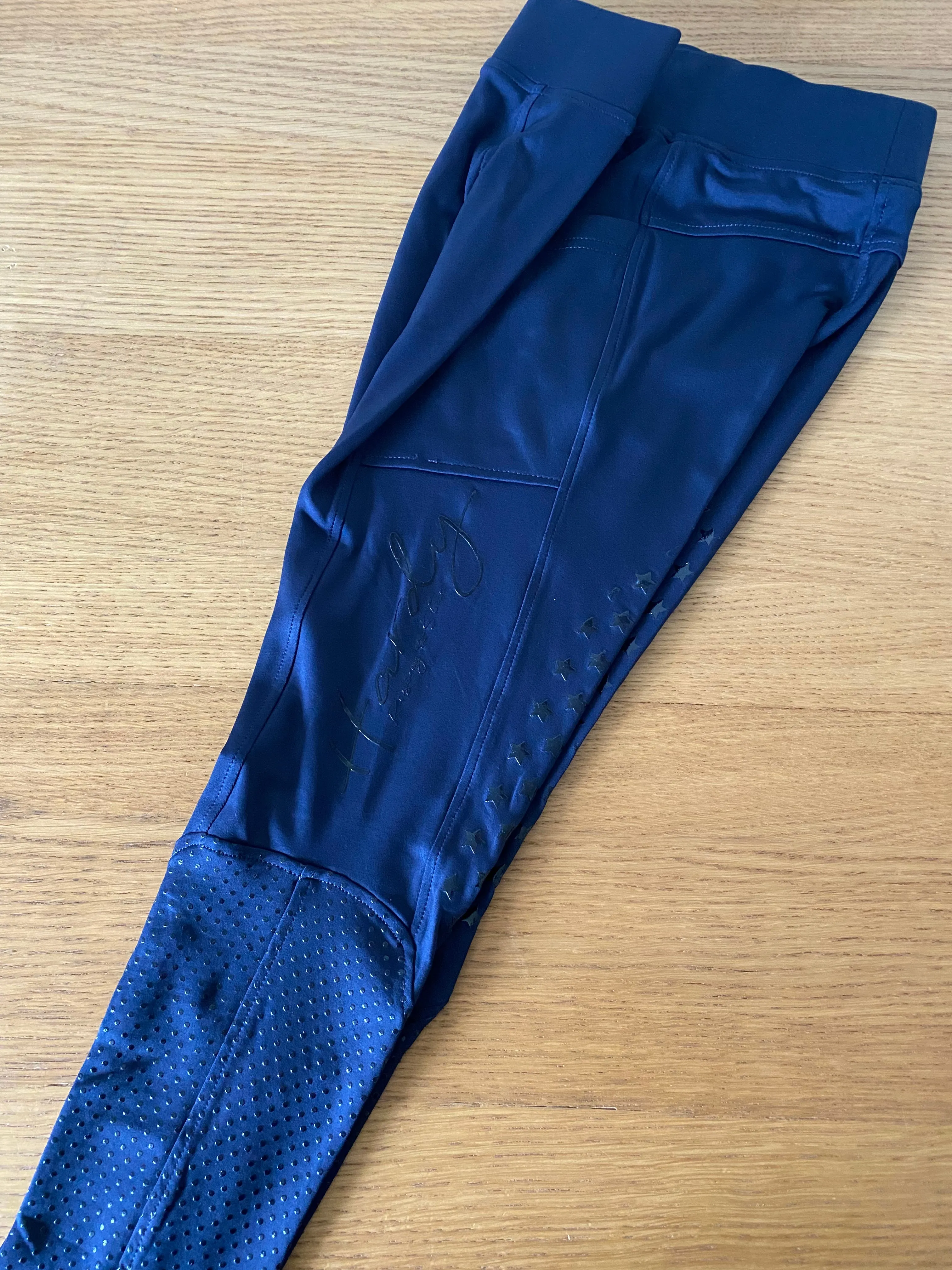 Hardy Equestrian Women's Classic Navy Riding Leggings