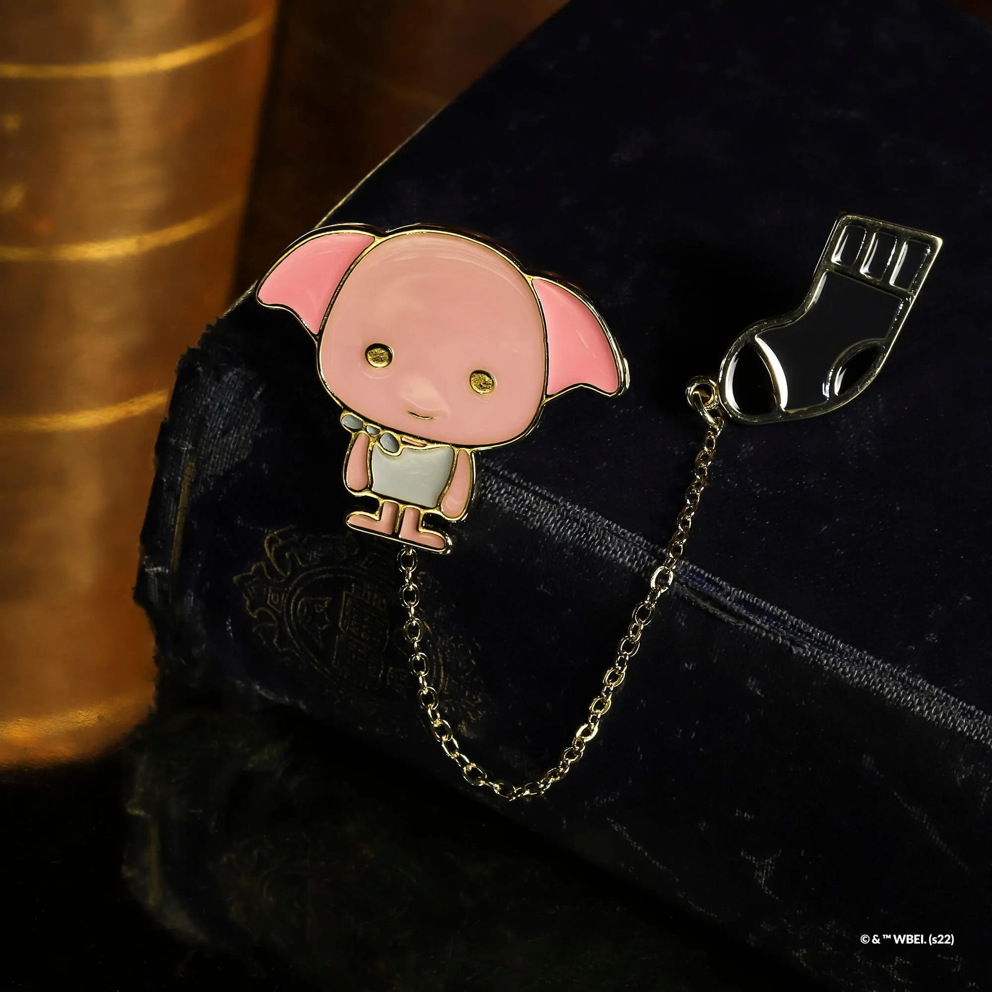 Harry Potter Enamel Pin Dobby & Sock