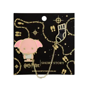 Harry Potter Enamel Pin Dobby & Sock