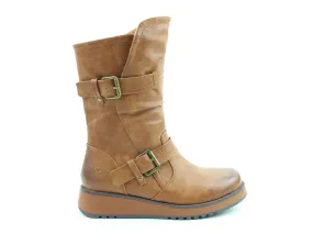 Heavenly Feet Vegan friendly Hannah4 Boot-TAN