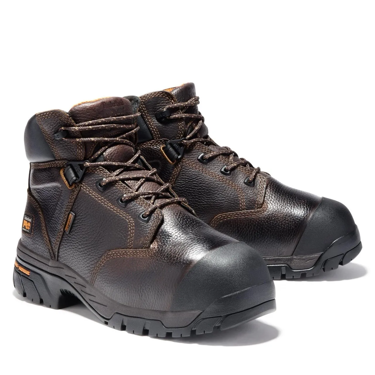 Helix 6 Inch Composite-Toe Met Gaurd Work Boot Brown