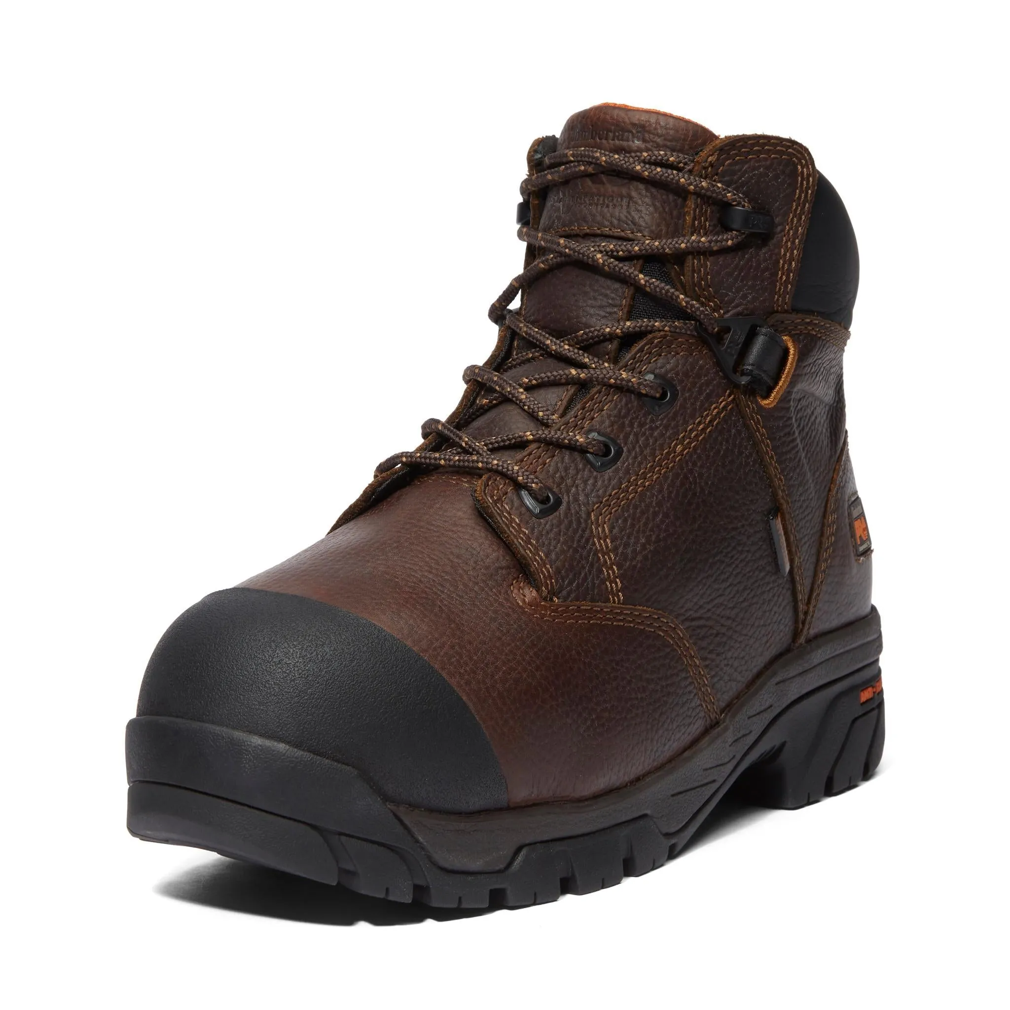 Helix 6 Inch Composite-Toe Met Gaurd Work Boot Brown