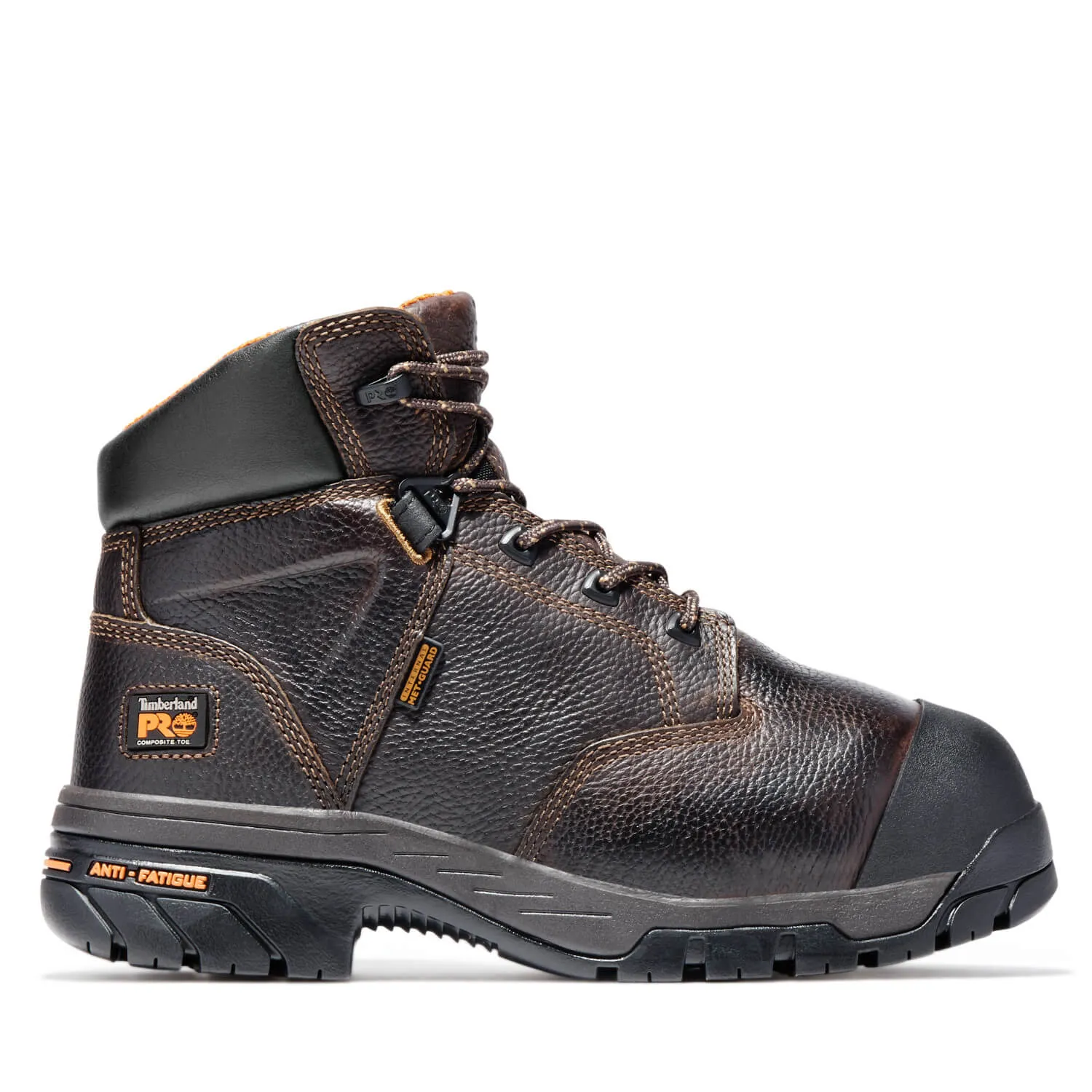 Helix 6 Inch Composite-Toe Met Gaurd Work Boot Brown