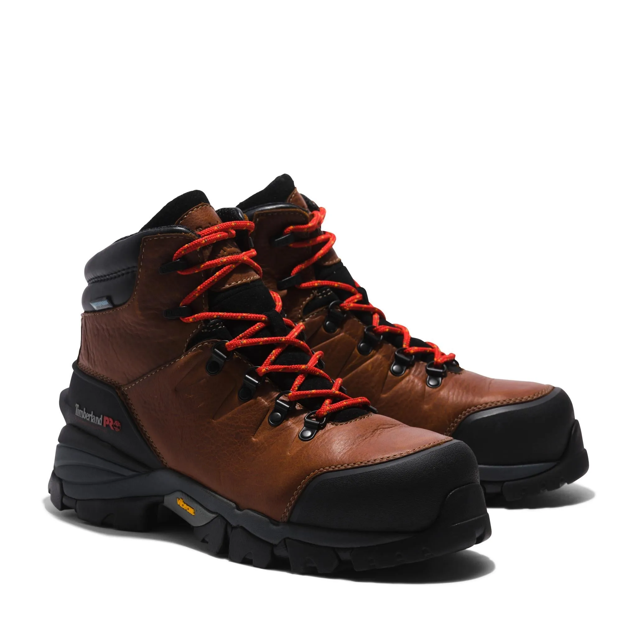 Heritage Hyperion 6 Inch Composite-Toe Waterproof Work Boot Brown