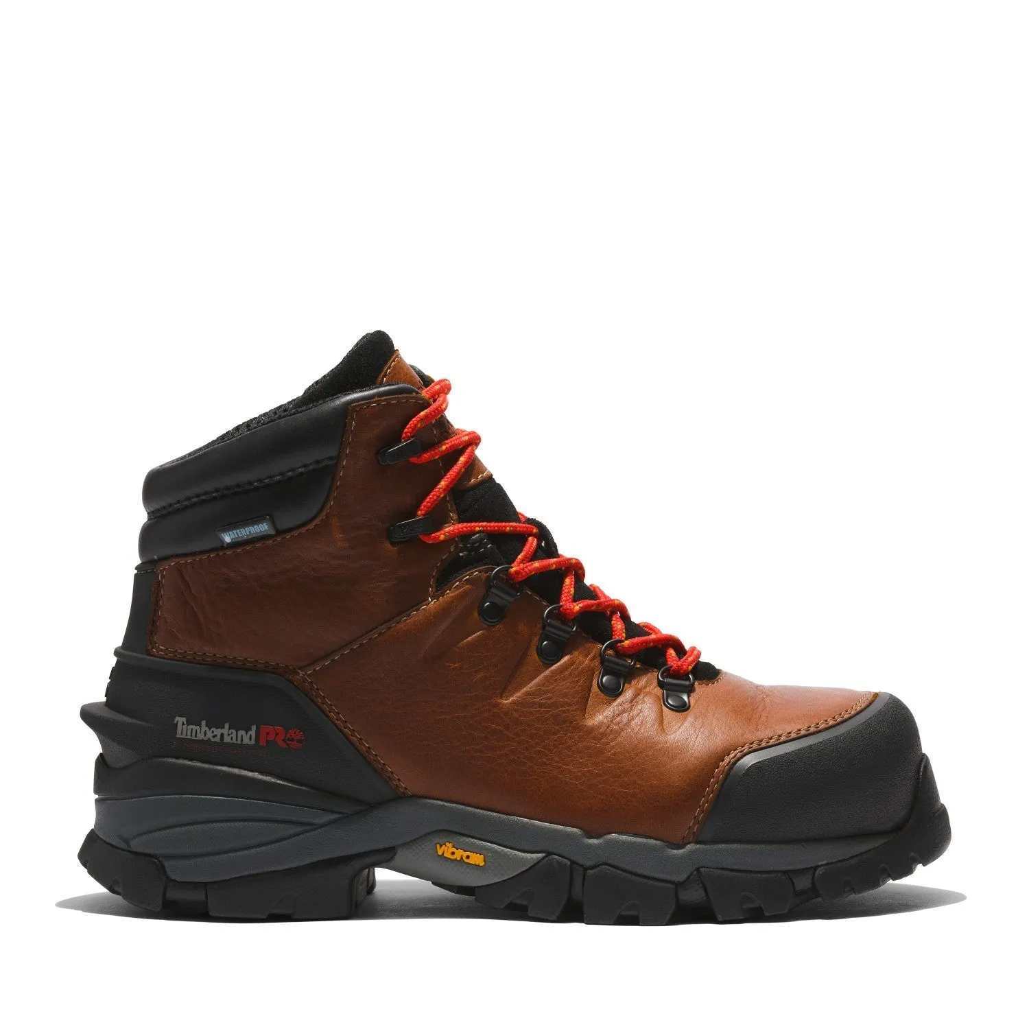 Heritage Hyperion 6 Inch Composite-Toe Waterproof Work Boot Brown