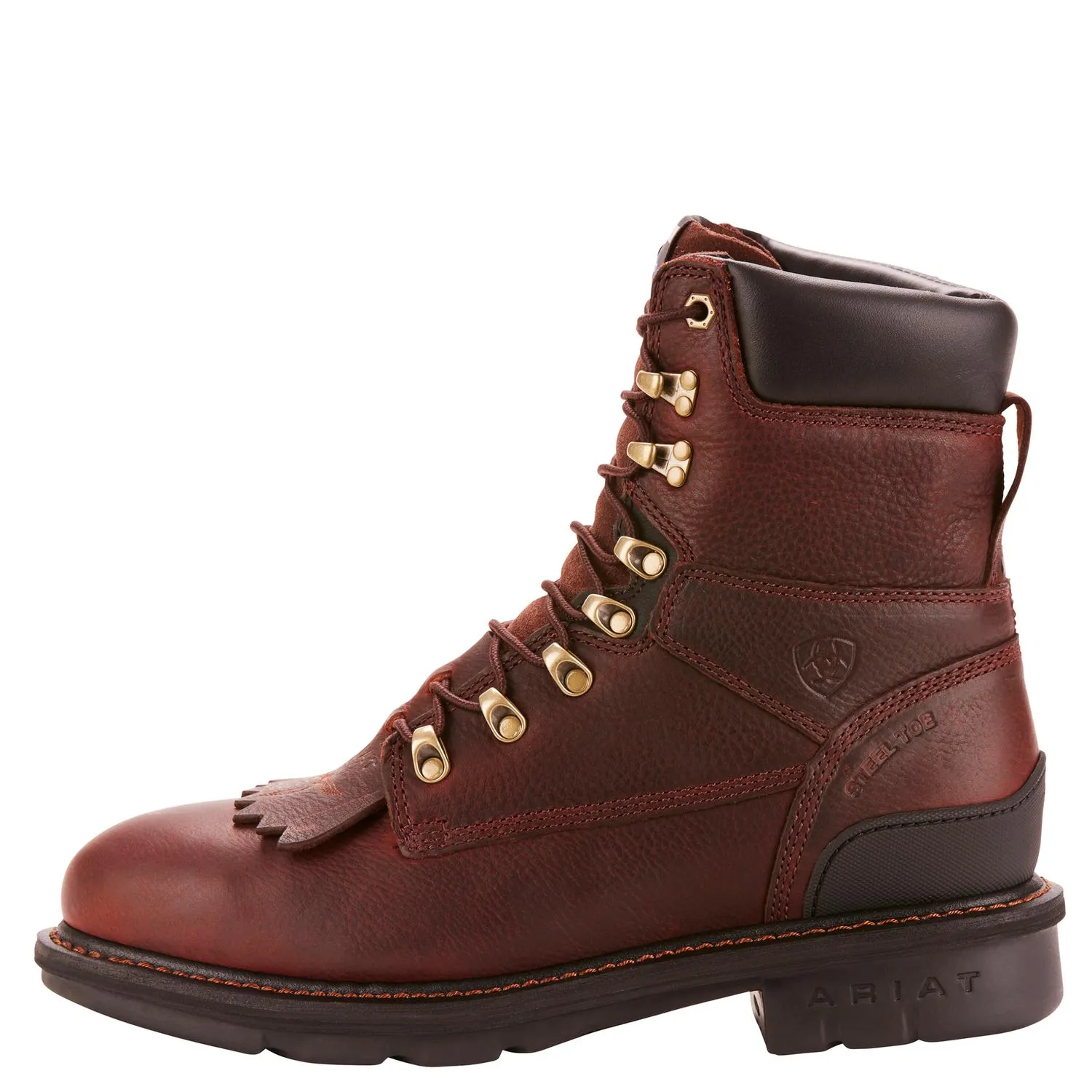 Hermosa XR 8in Steel Toe Work Boot Redwood