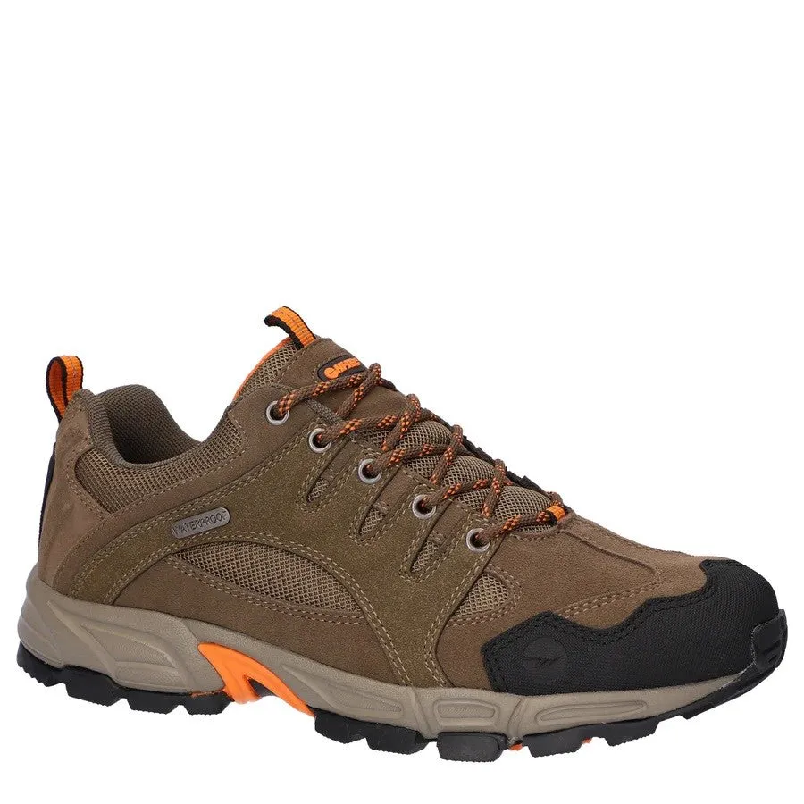 Hi Tec Mens Auckland Lite Shoe -BROWN