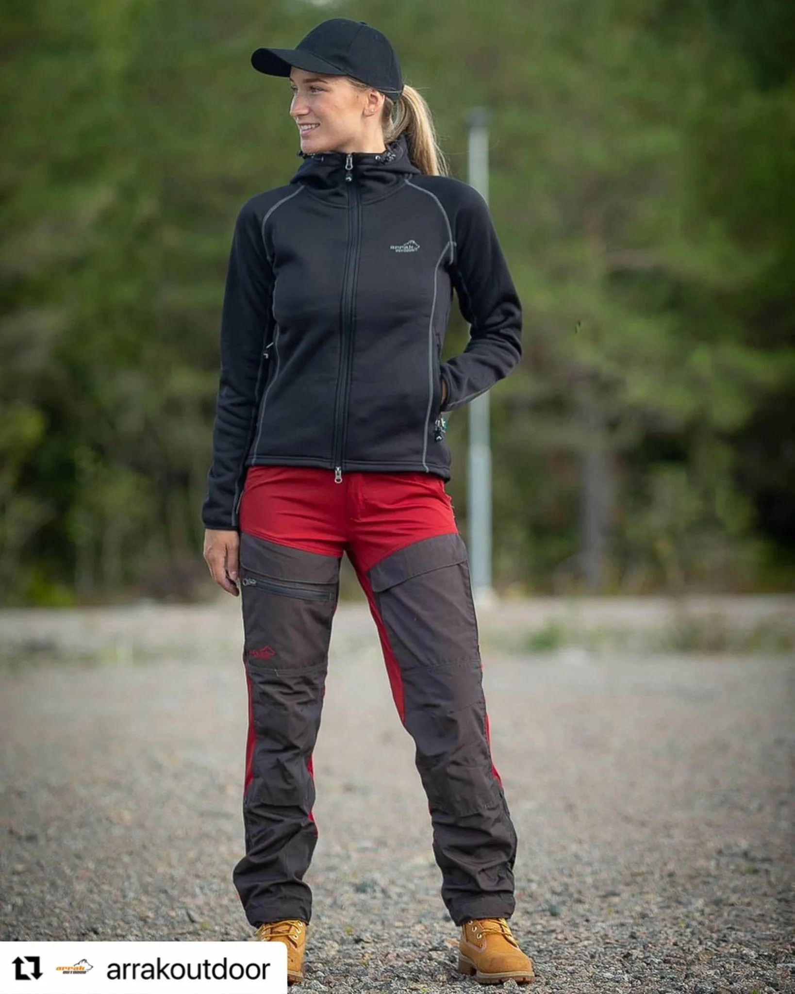 Hybrid Pants Lady (Red)