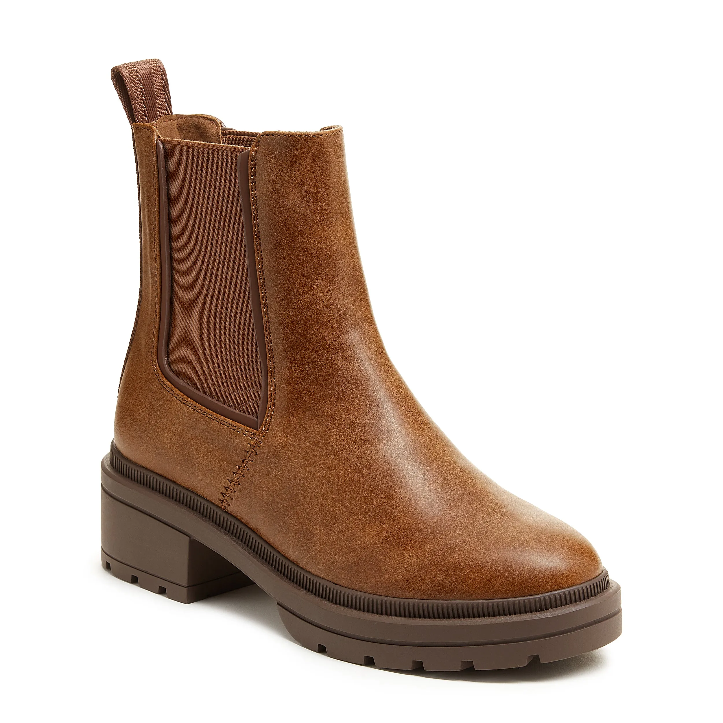 Iggie Cognac Chelsea Boots