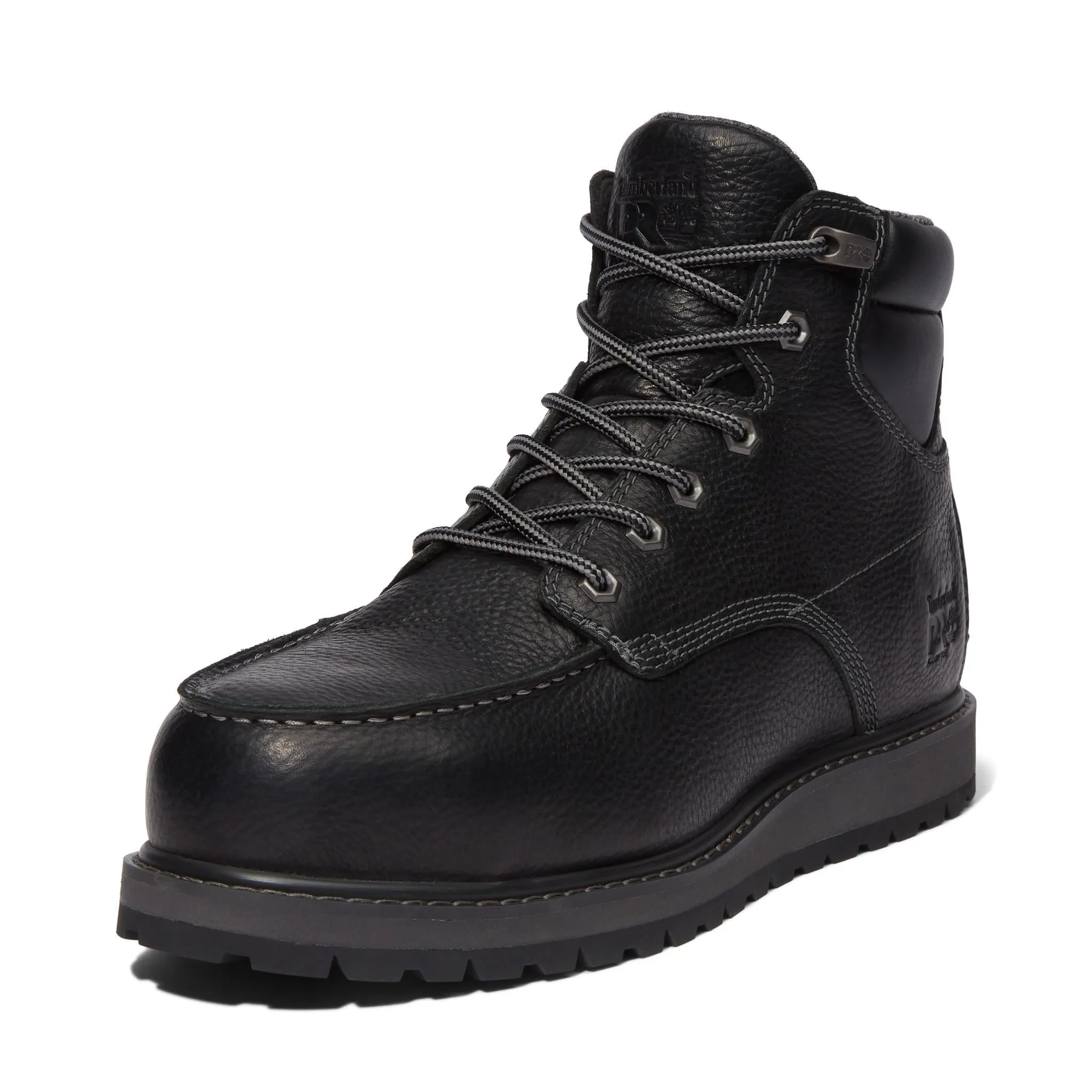 Irvine 6 Inch Alloy-Toe PR Wedge Work Boot Black