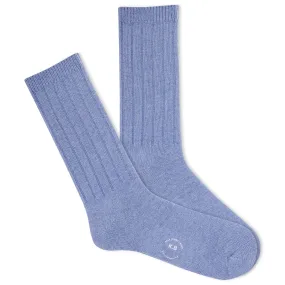 K.Bell Men's Ribbed Crew Sock