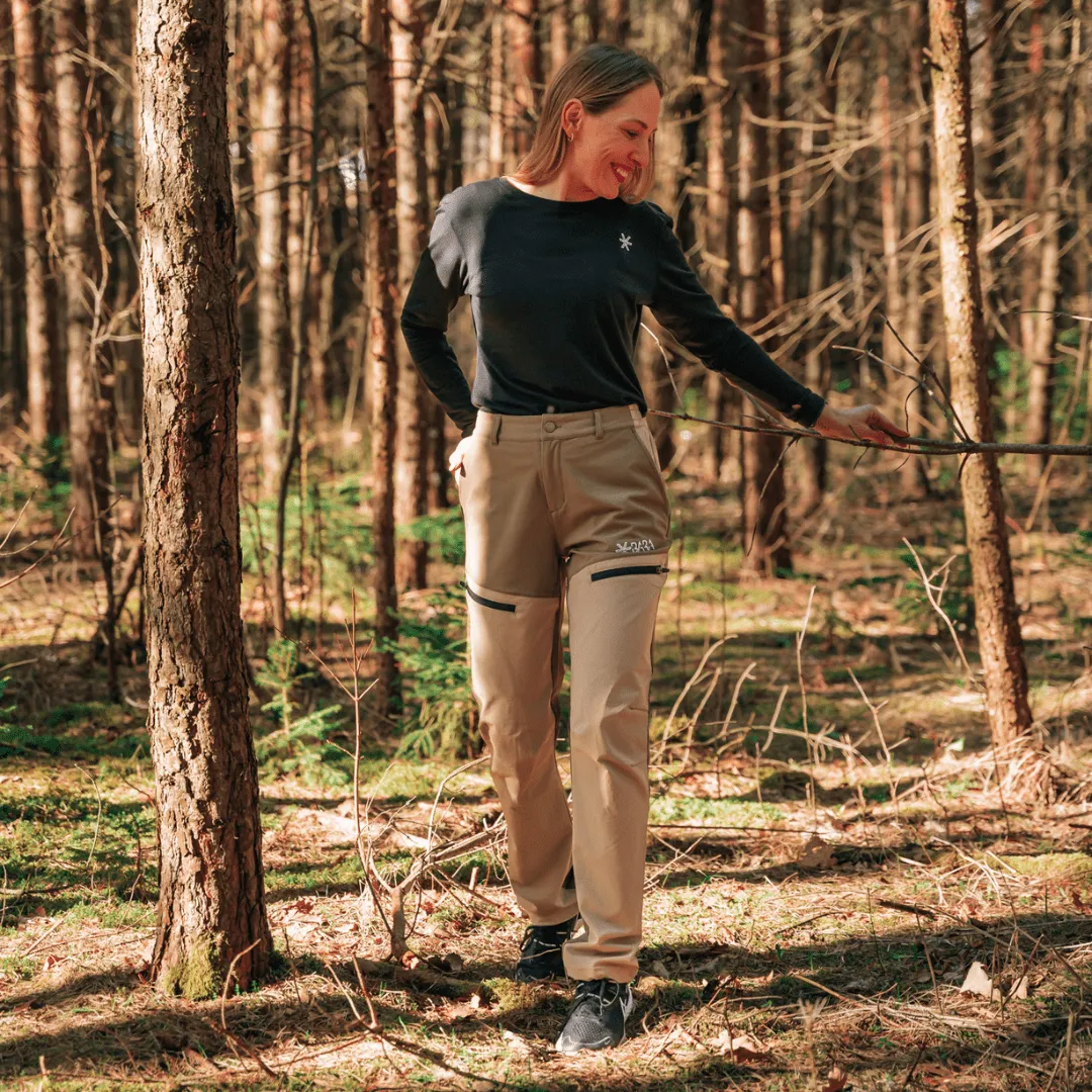 Khaki Alpine Hiking Pants