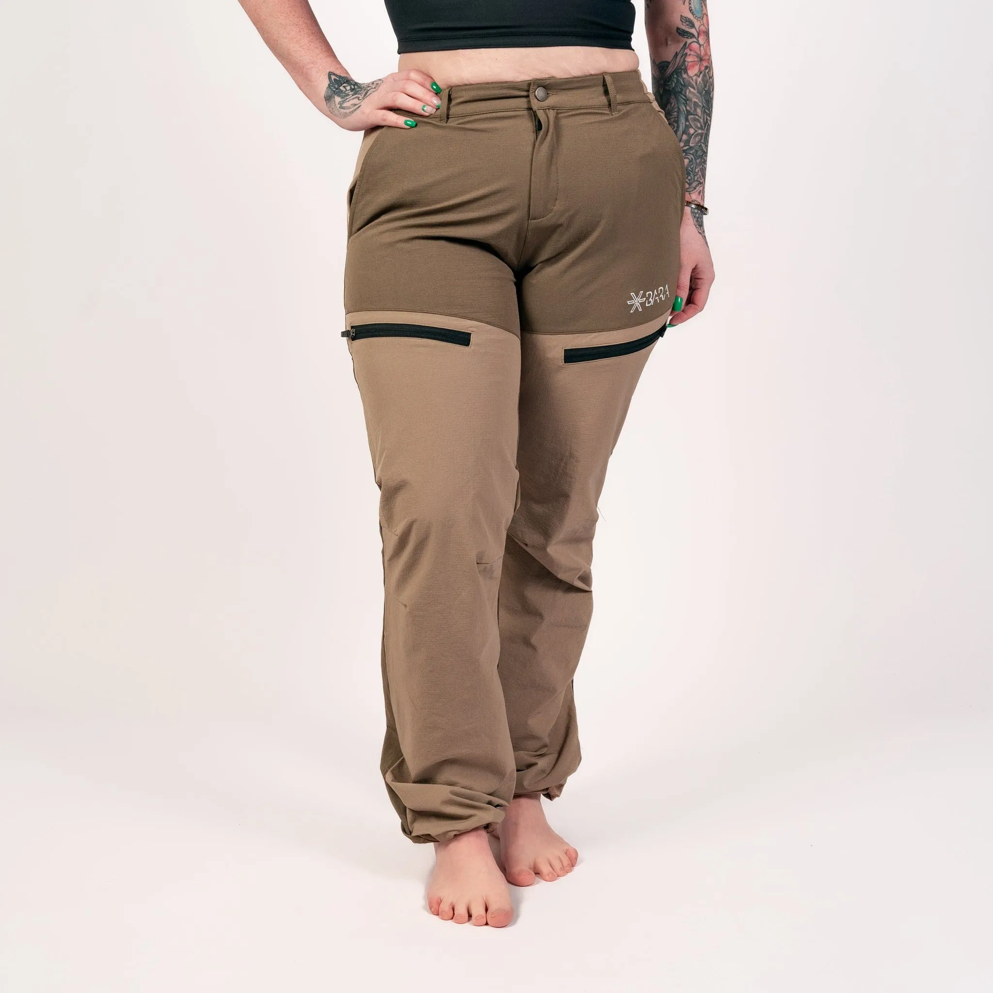 Khaki Alpine Hiking Pants