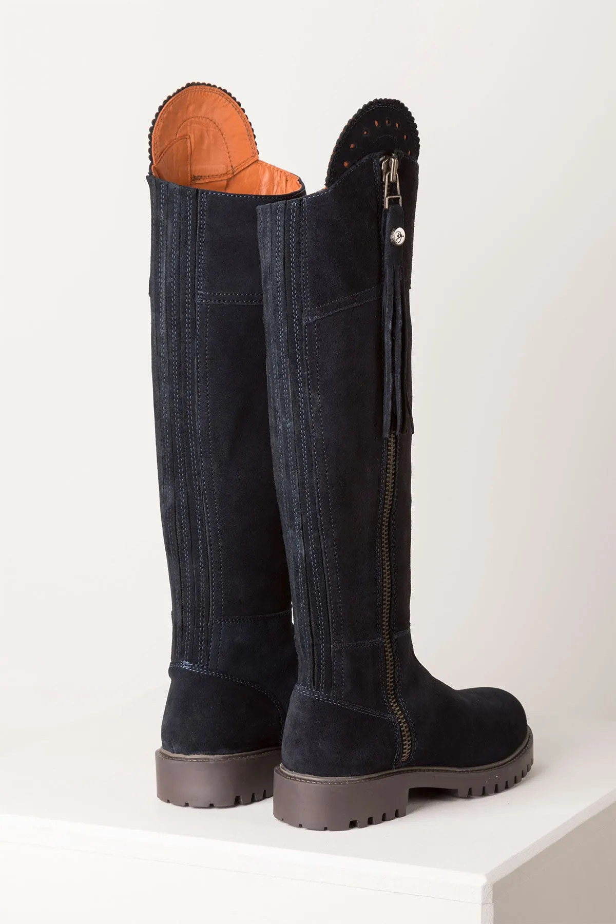 Ladies Haworth Tall Suede Country Boot