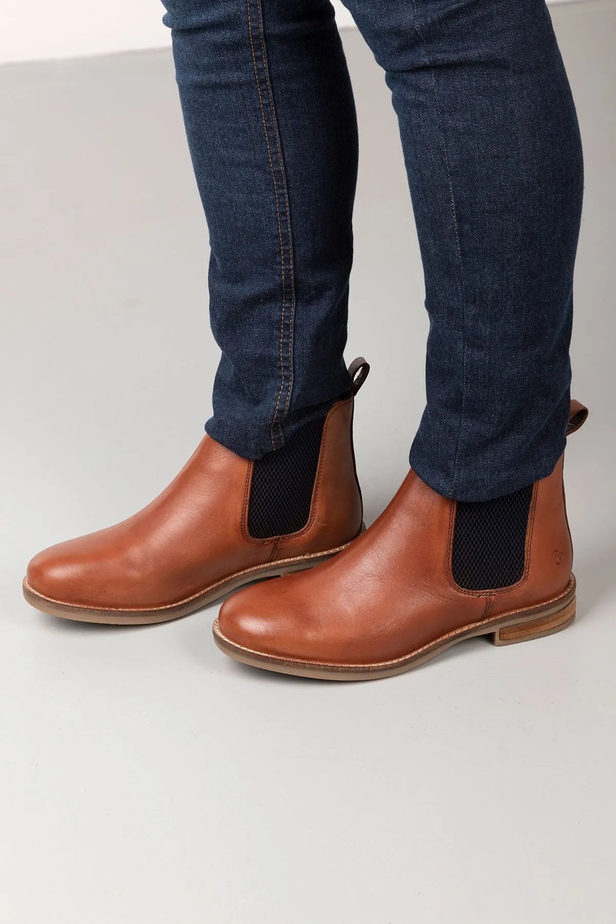 Ladies Leather Chelsea Boots - Kirby