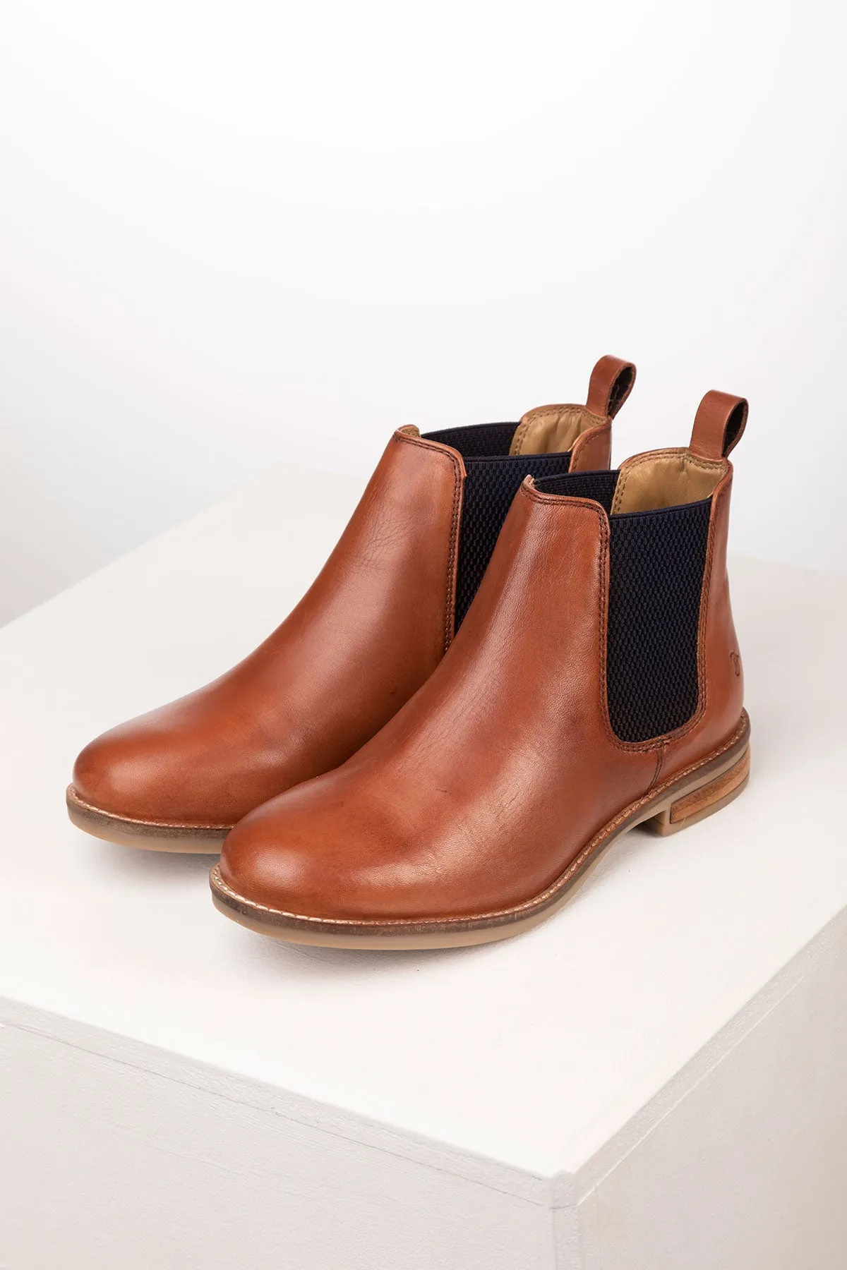 Ladies Leather Chelsea Boots - Kirby