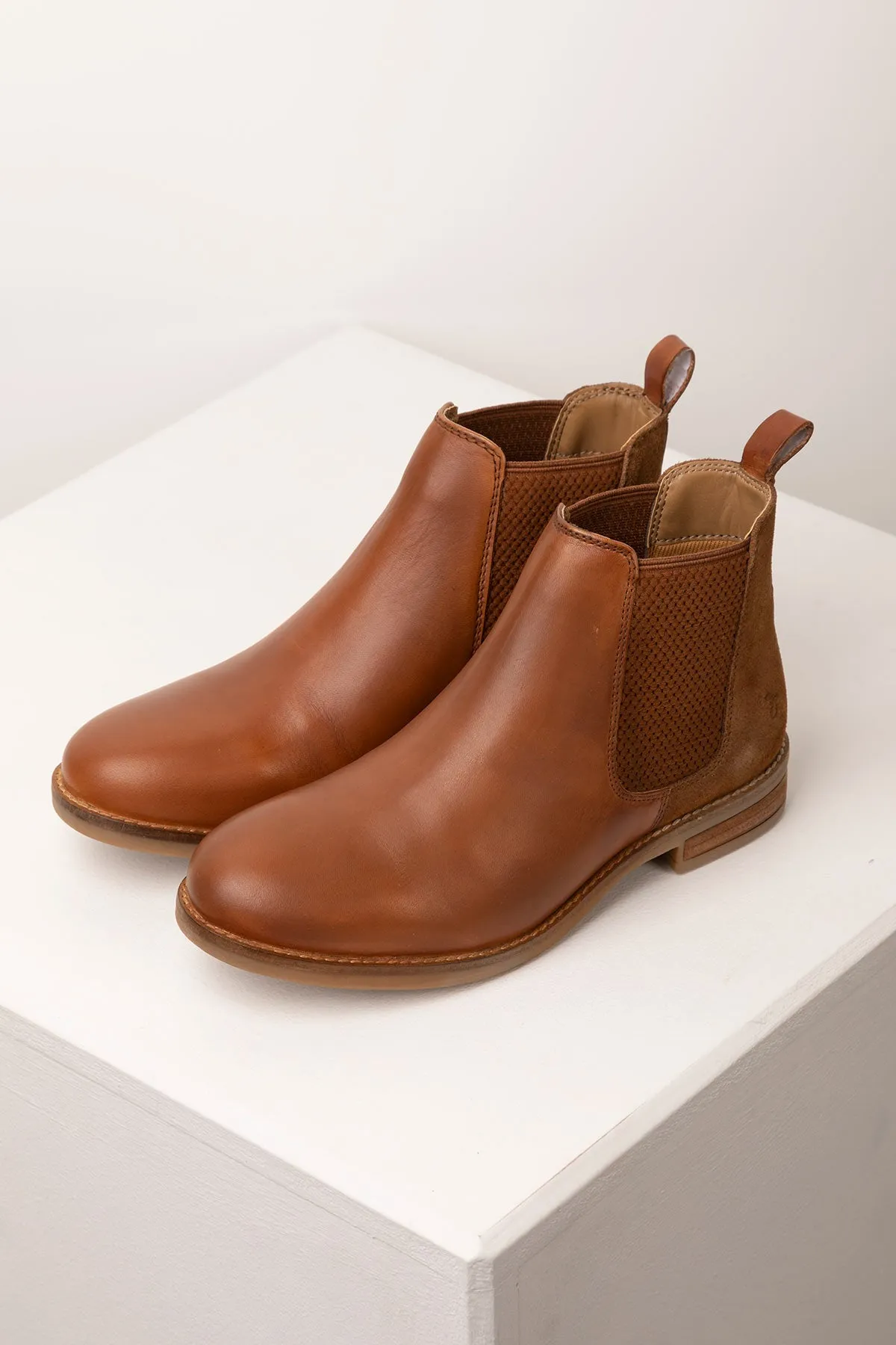 Ladies Leather Chelsea Boots - Kirby