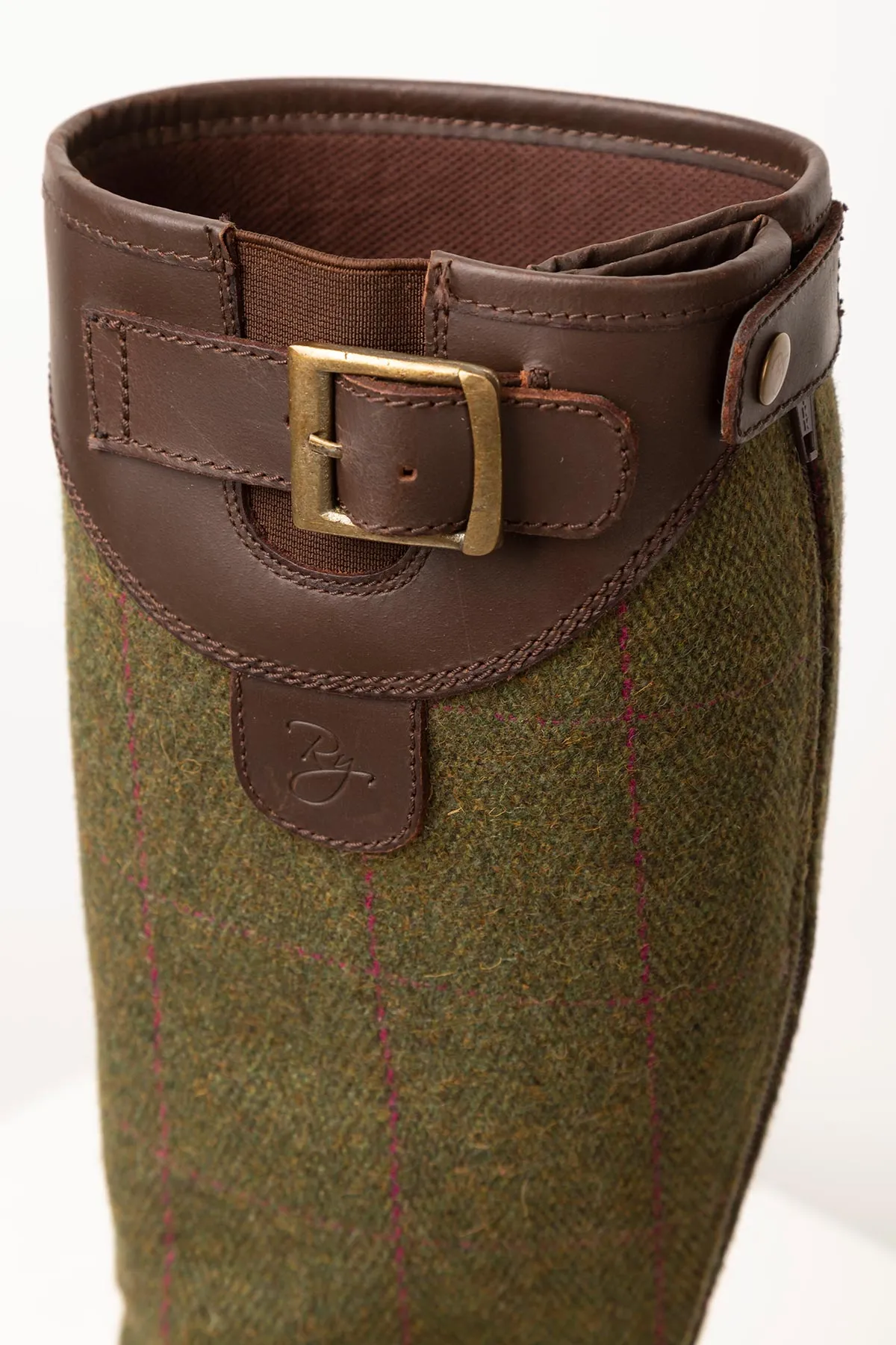 Ladies Long Tweed Boots - Middleham